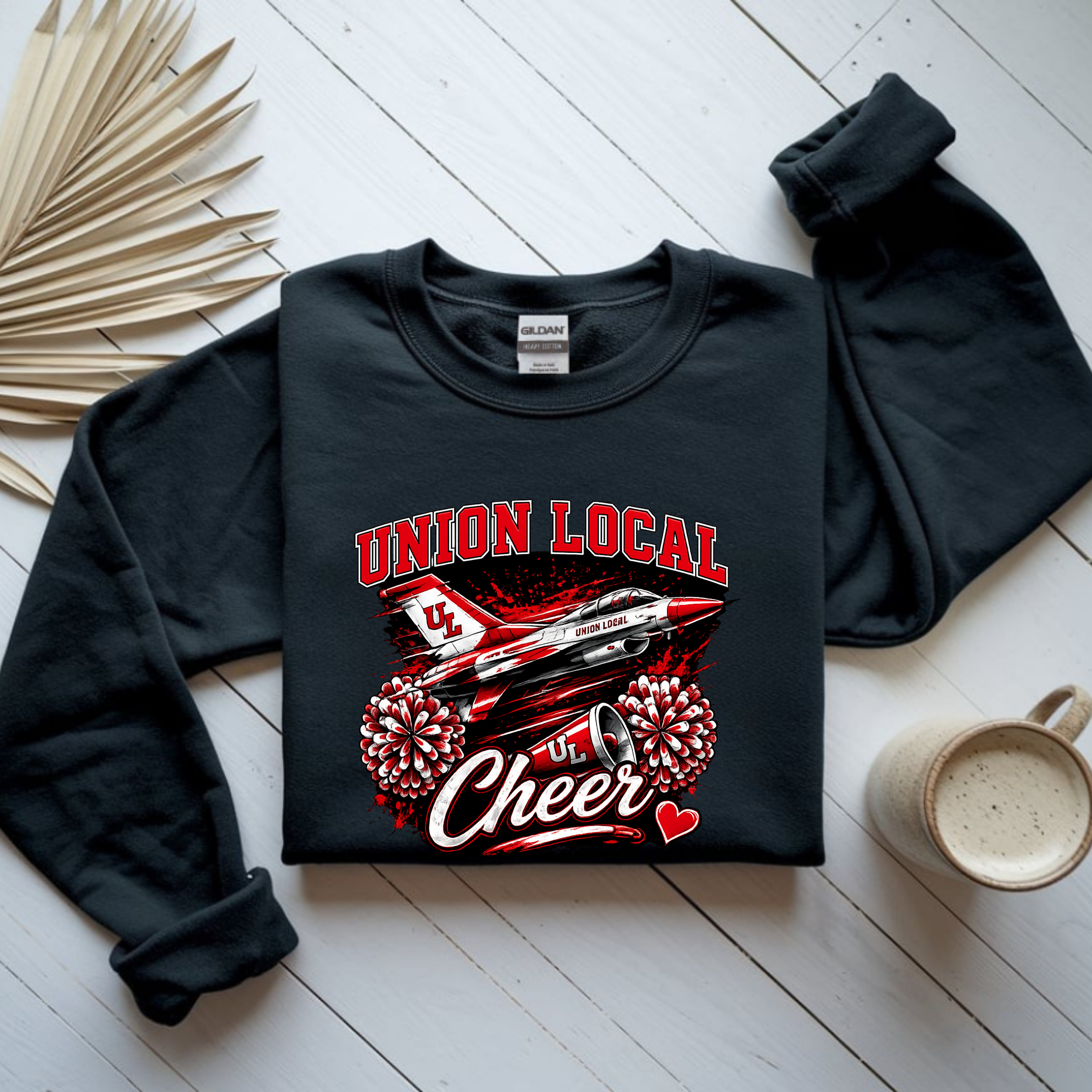 UL Thunderbird Cheerleading shirt