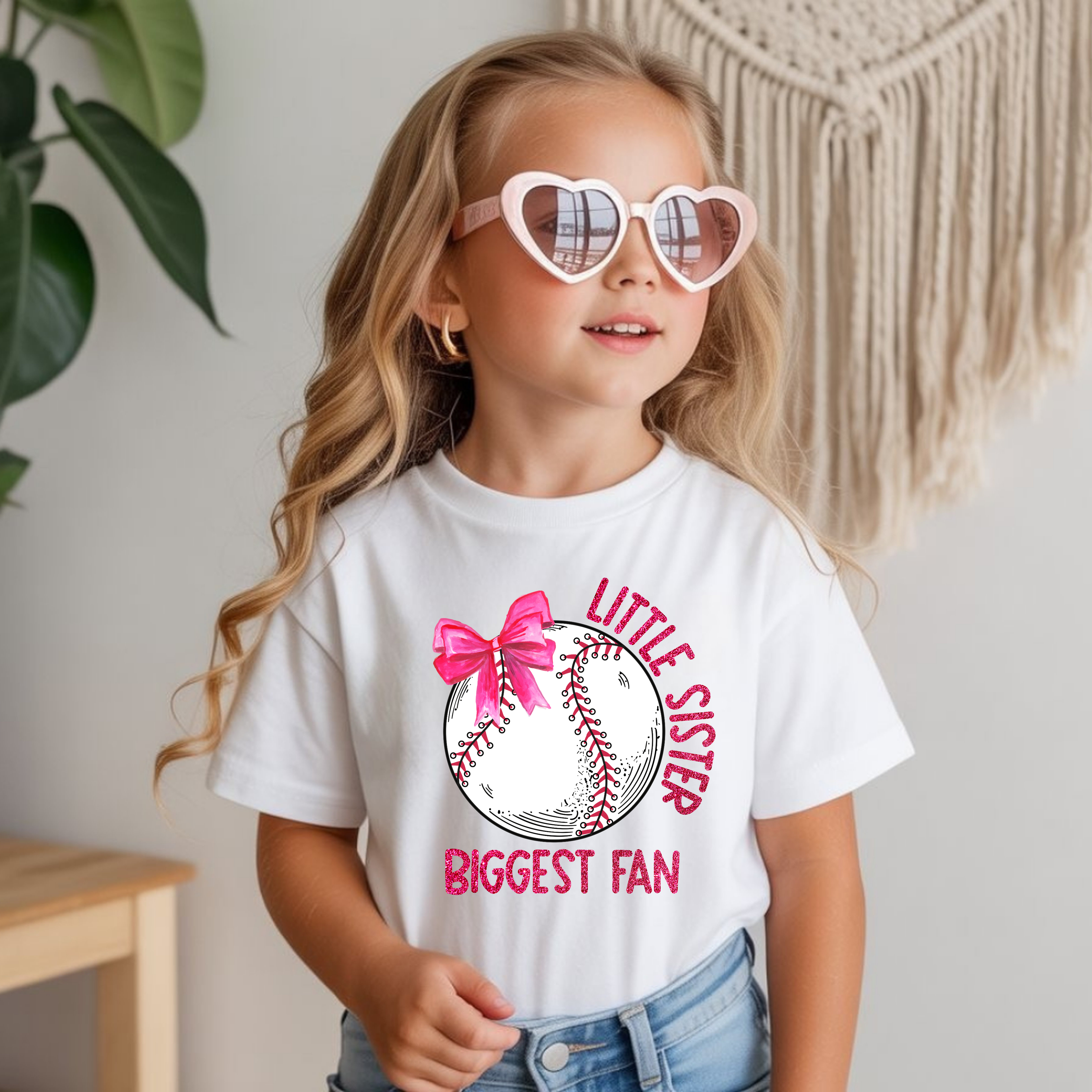Little Sister Baseball Shirt