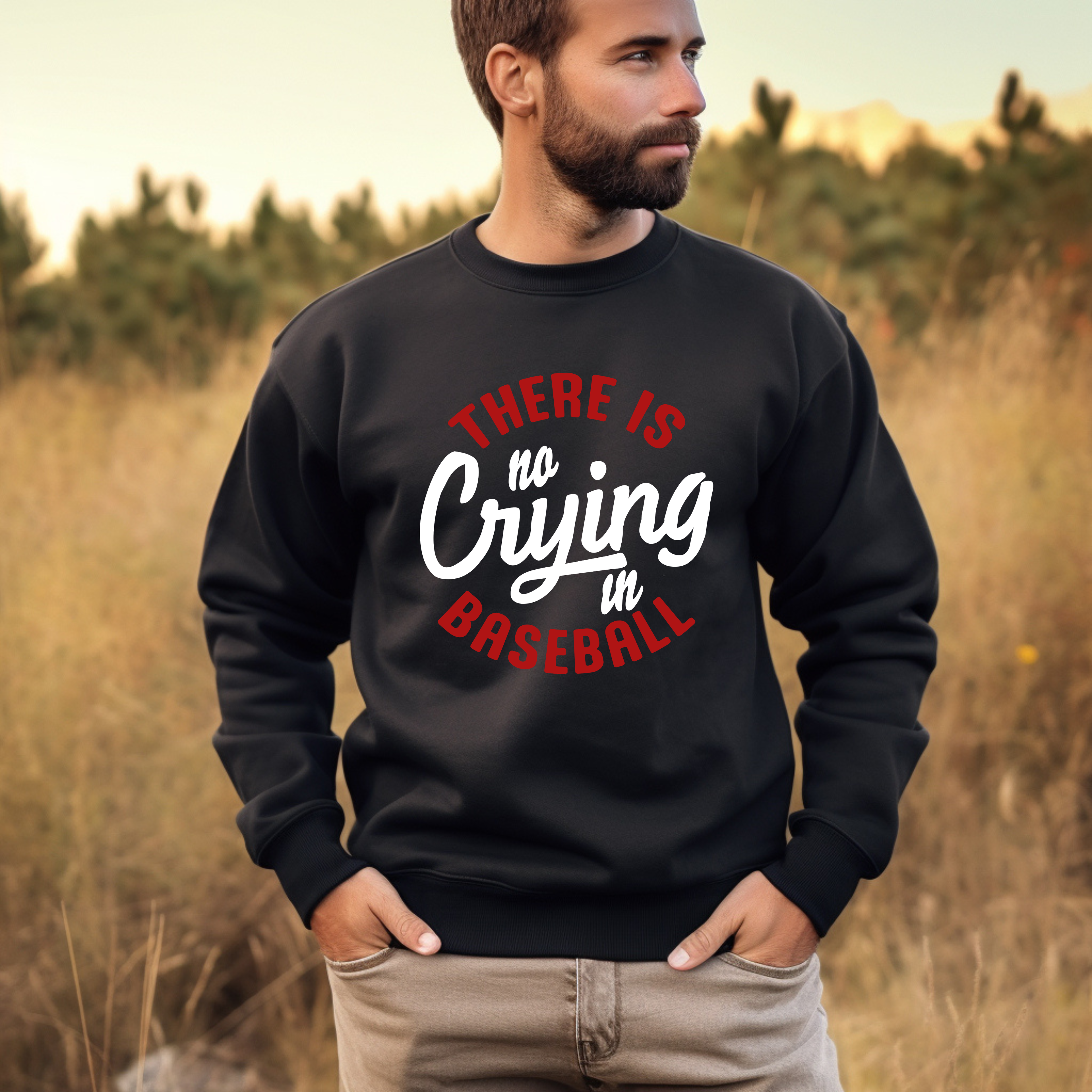 There's No Crying in Baseball Shirt