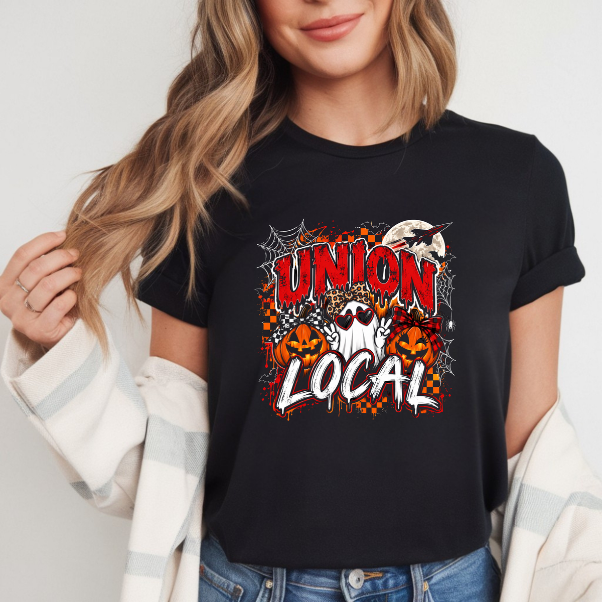 UNION LOCAL HALLOWEEN SHIRTs
