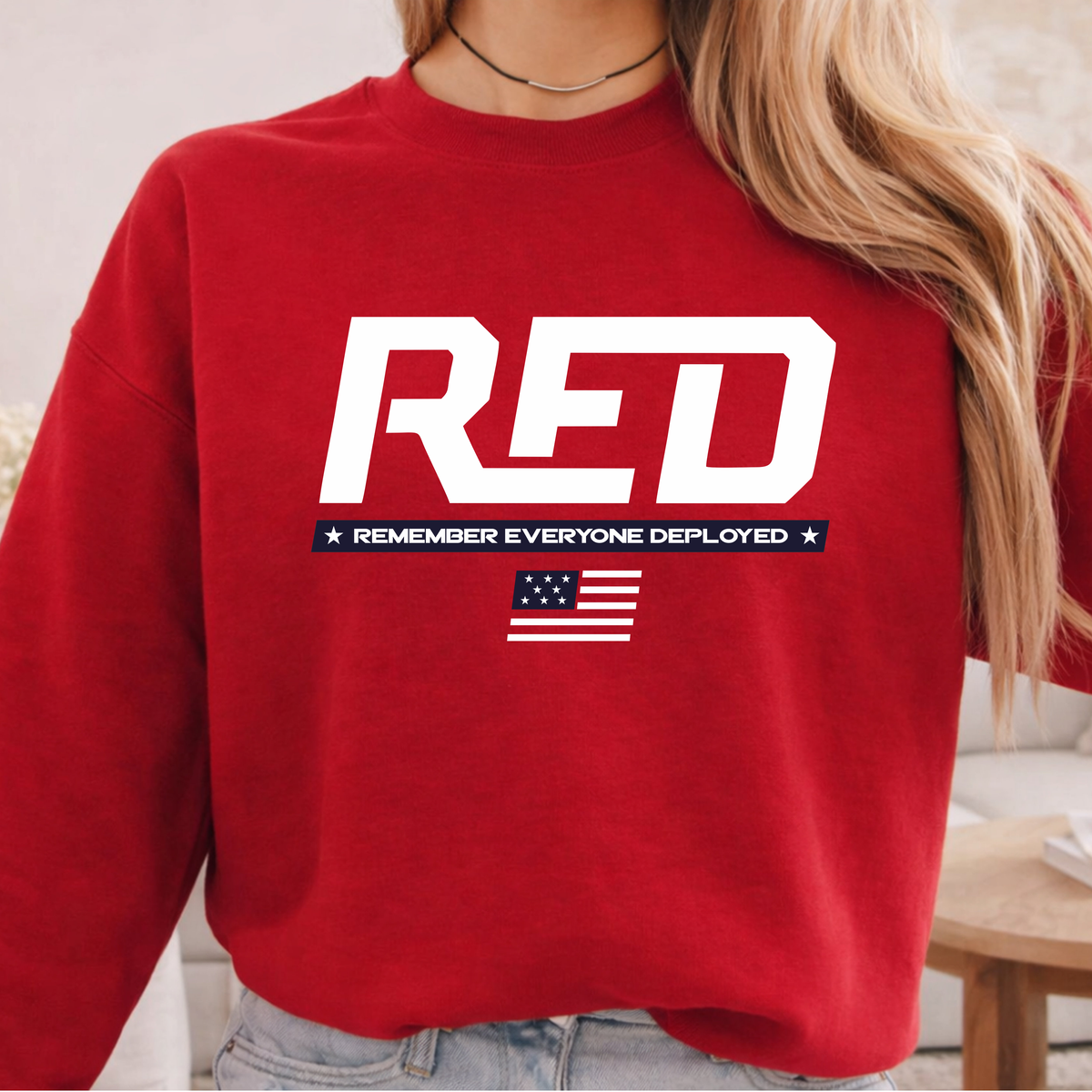 R.E.D. Small Flag shirt