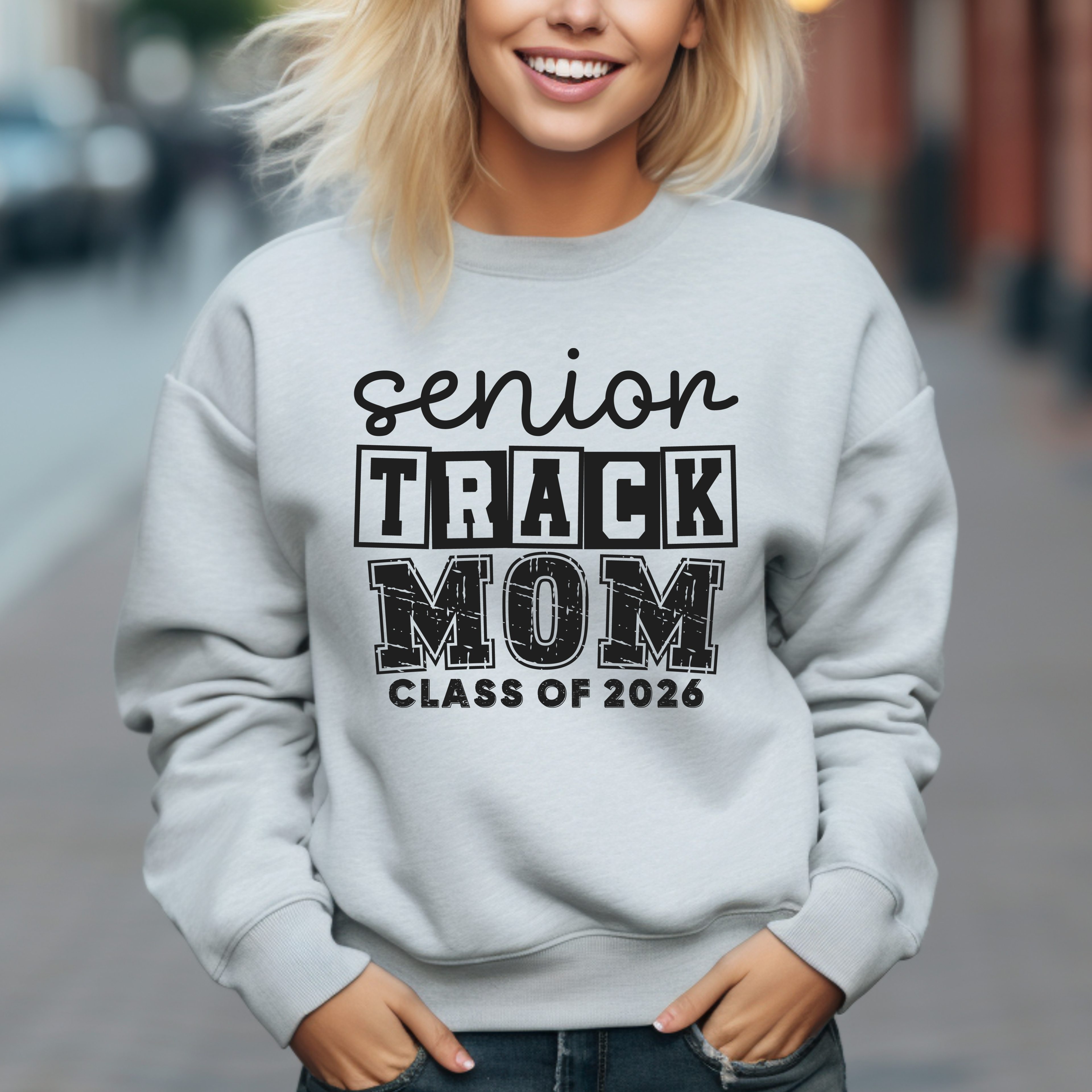 Senior Track Mom Class of 2026 Shirt