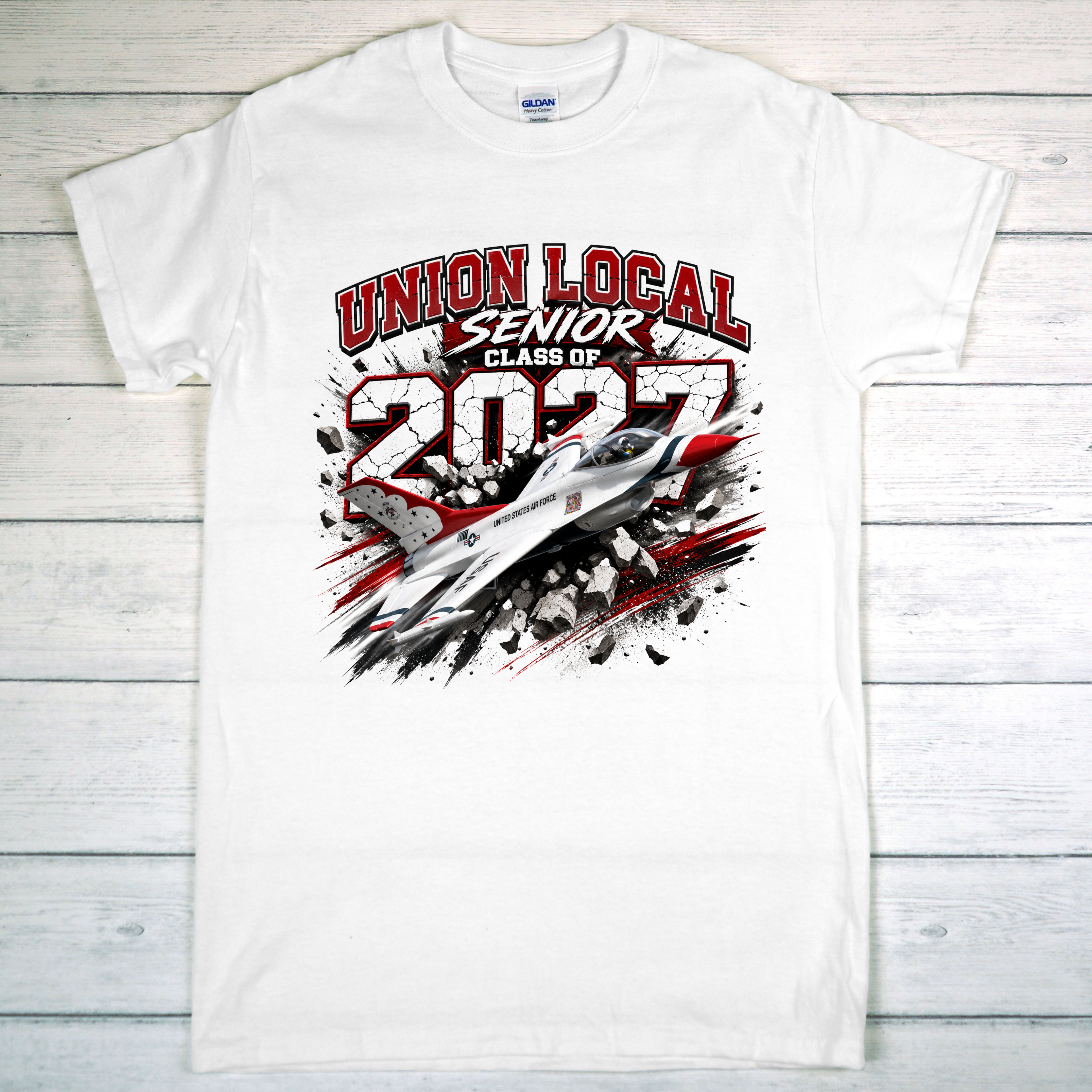 Senior 2027 Thunderbird Shirt