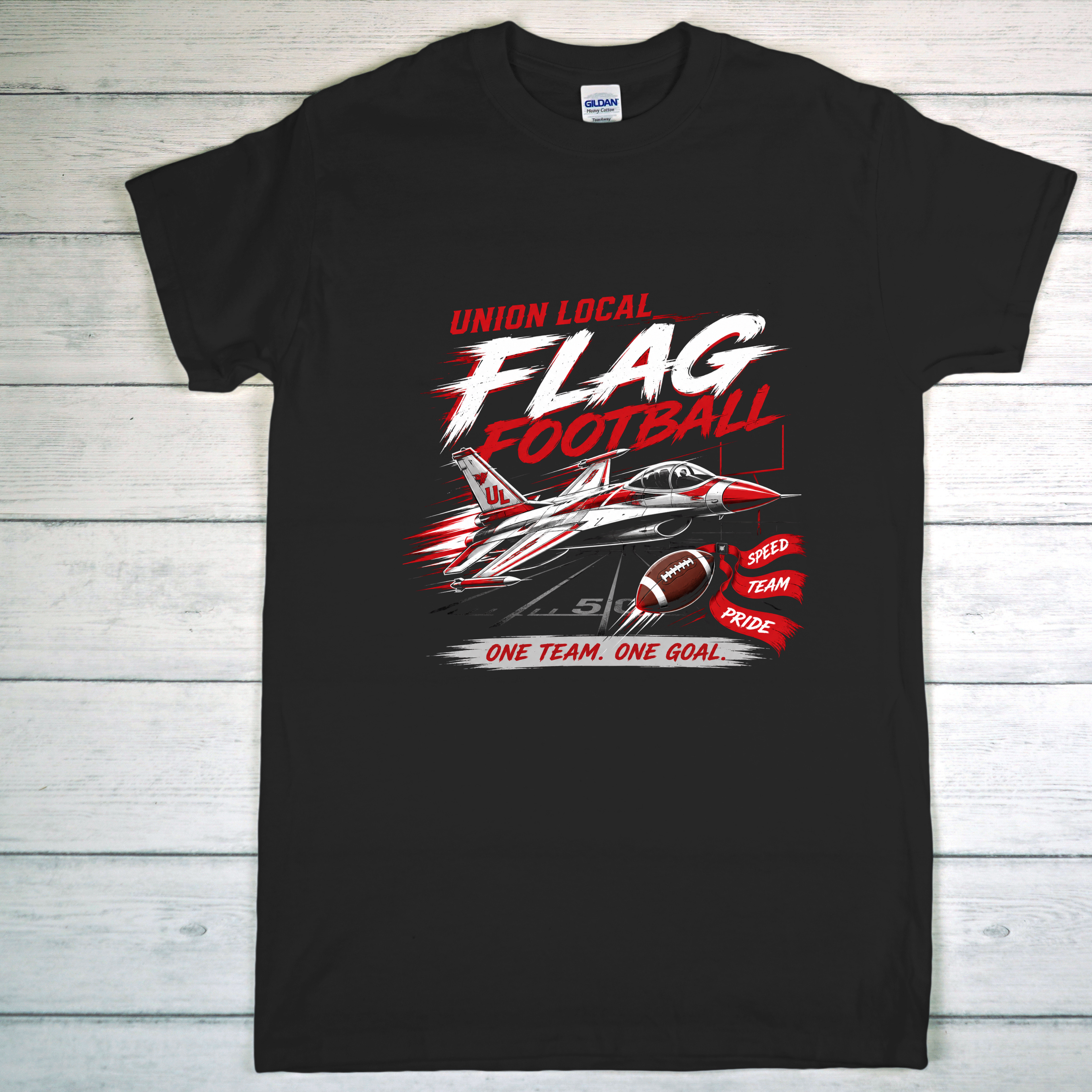 Union Local Flag Football Shirts