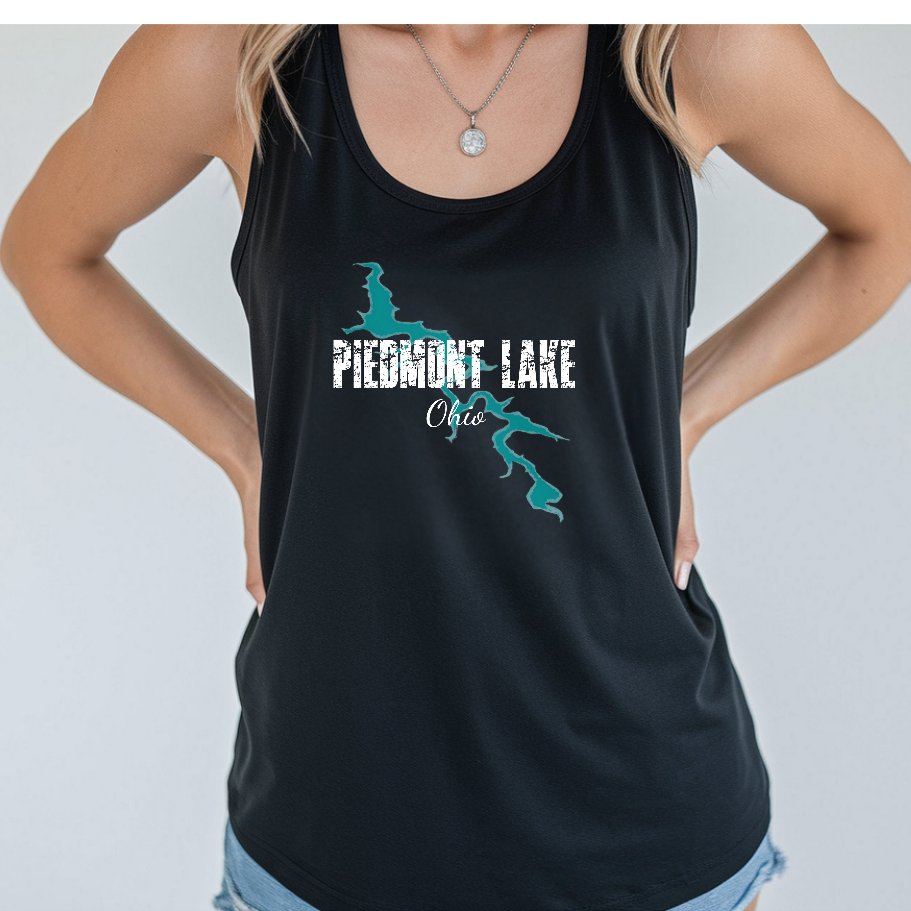 Piedmont Lake tank top