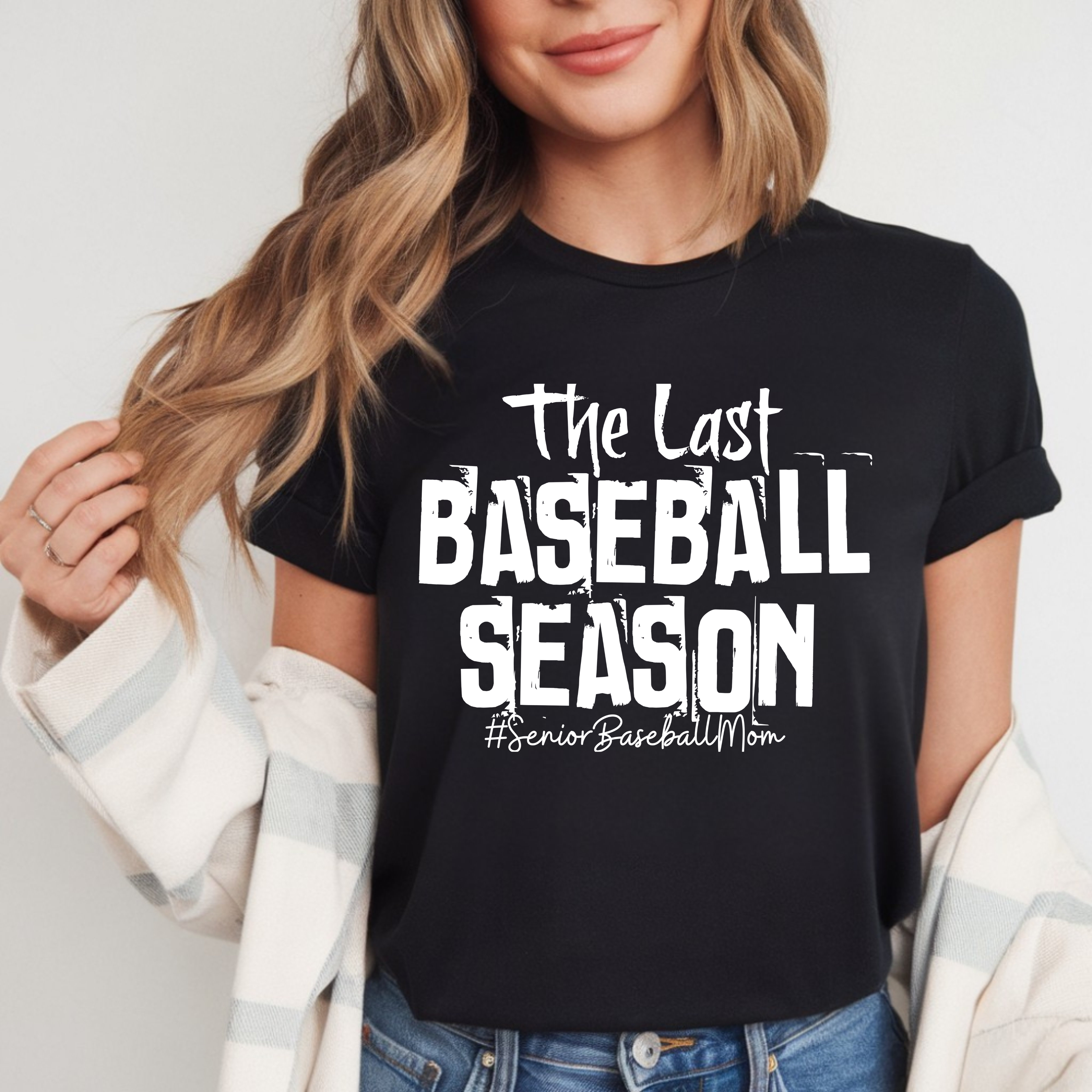 Last Baseball Season Mom Shirt