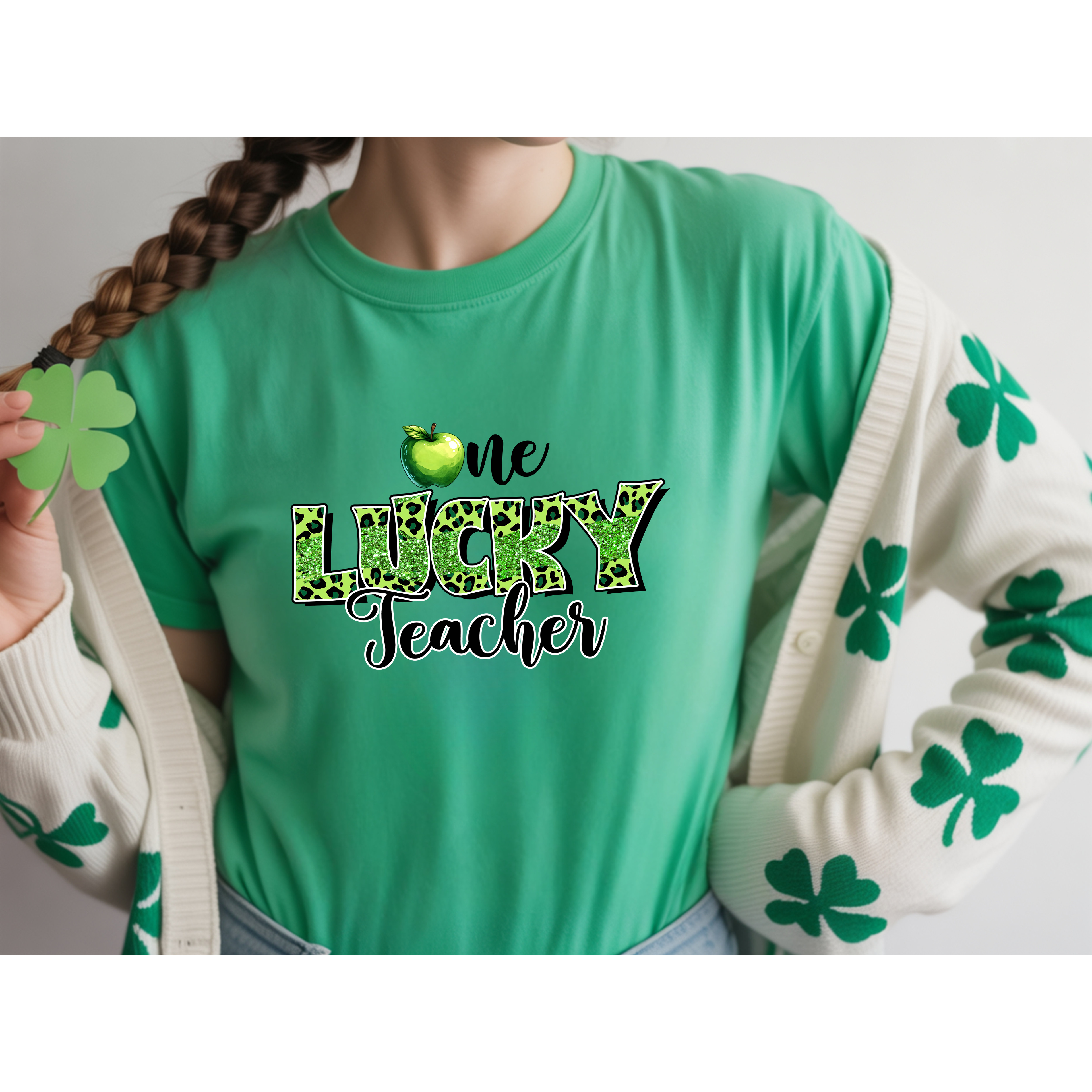 One Lucky Teacher St Patty Shirts