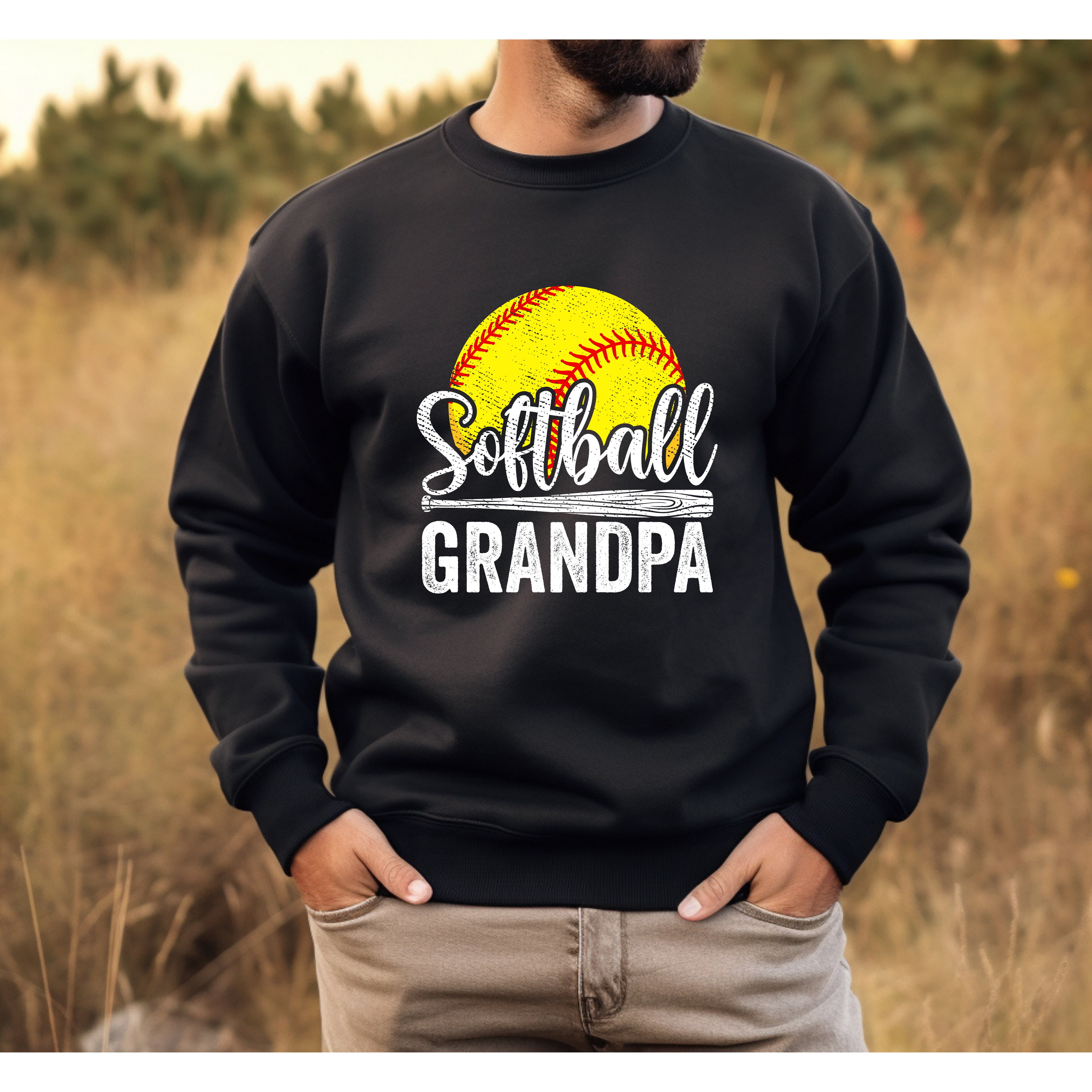 Softball Grandpa Shirts