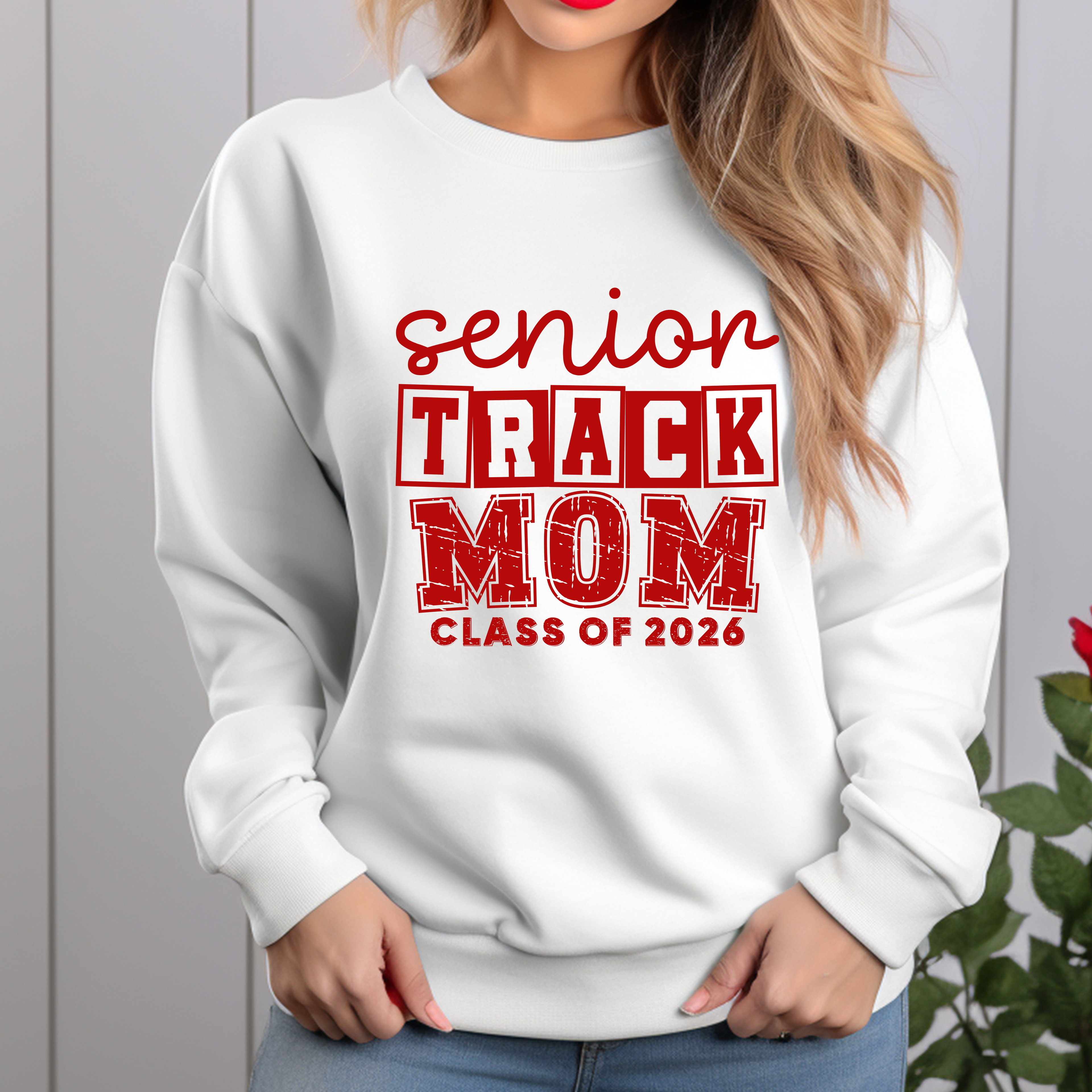 Senior Track Mom Class of 2026 Shirt