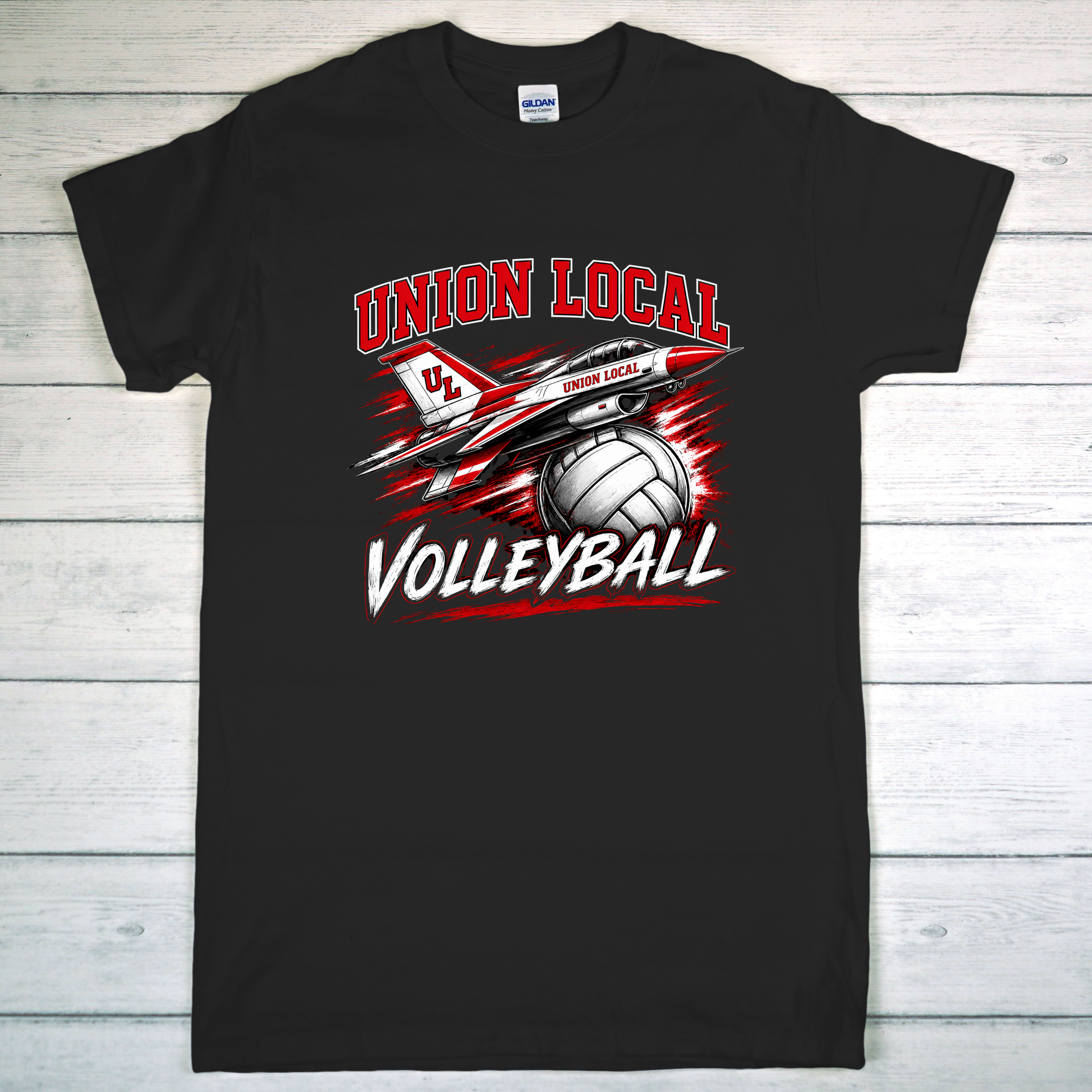 UL Thunderbird Volleyball shirt