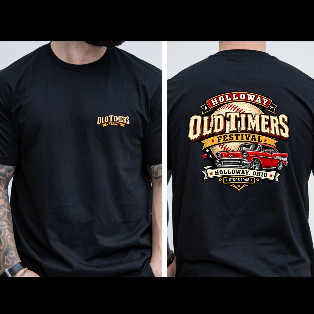 Old Timers Festival Shirt Half Image
