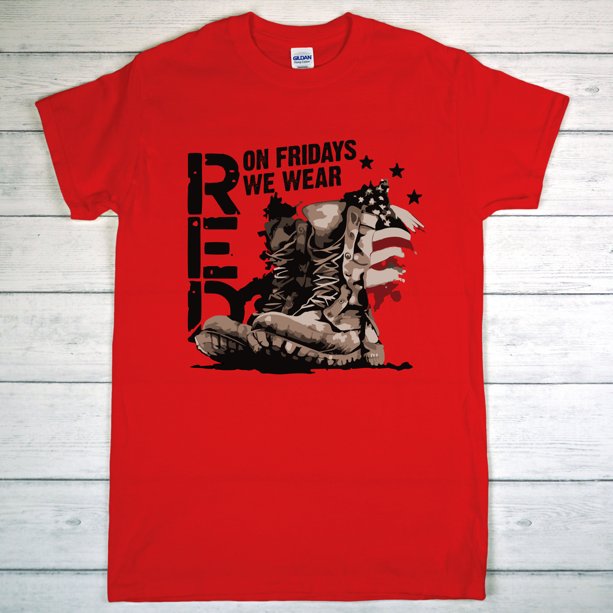 R.E.D Boots shirt