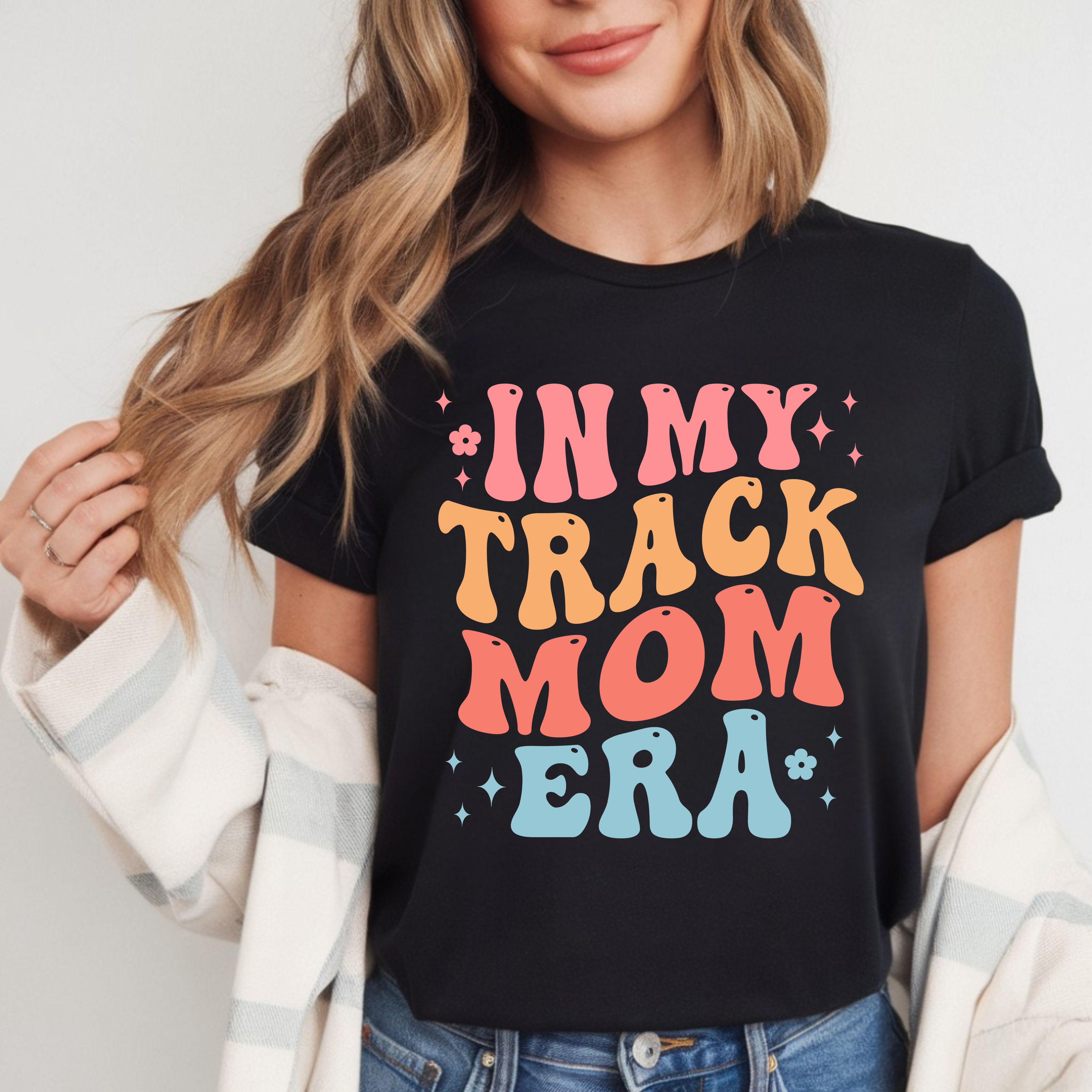 In My Track Mom Era shirt