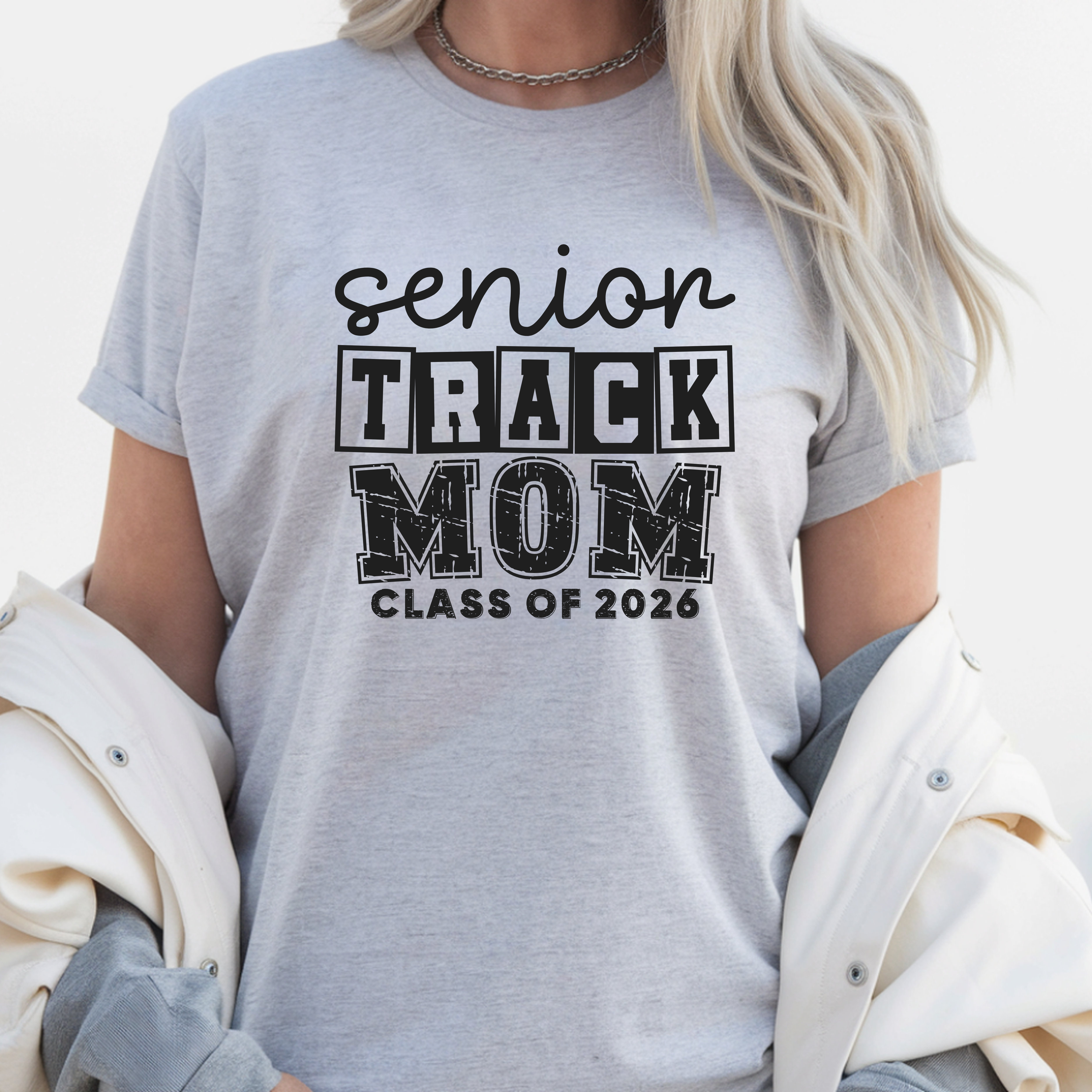 Senior Track Mom Class of 2026 Shirt
