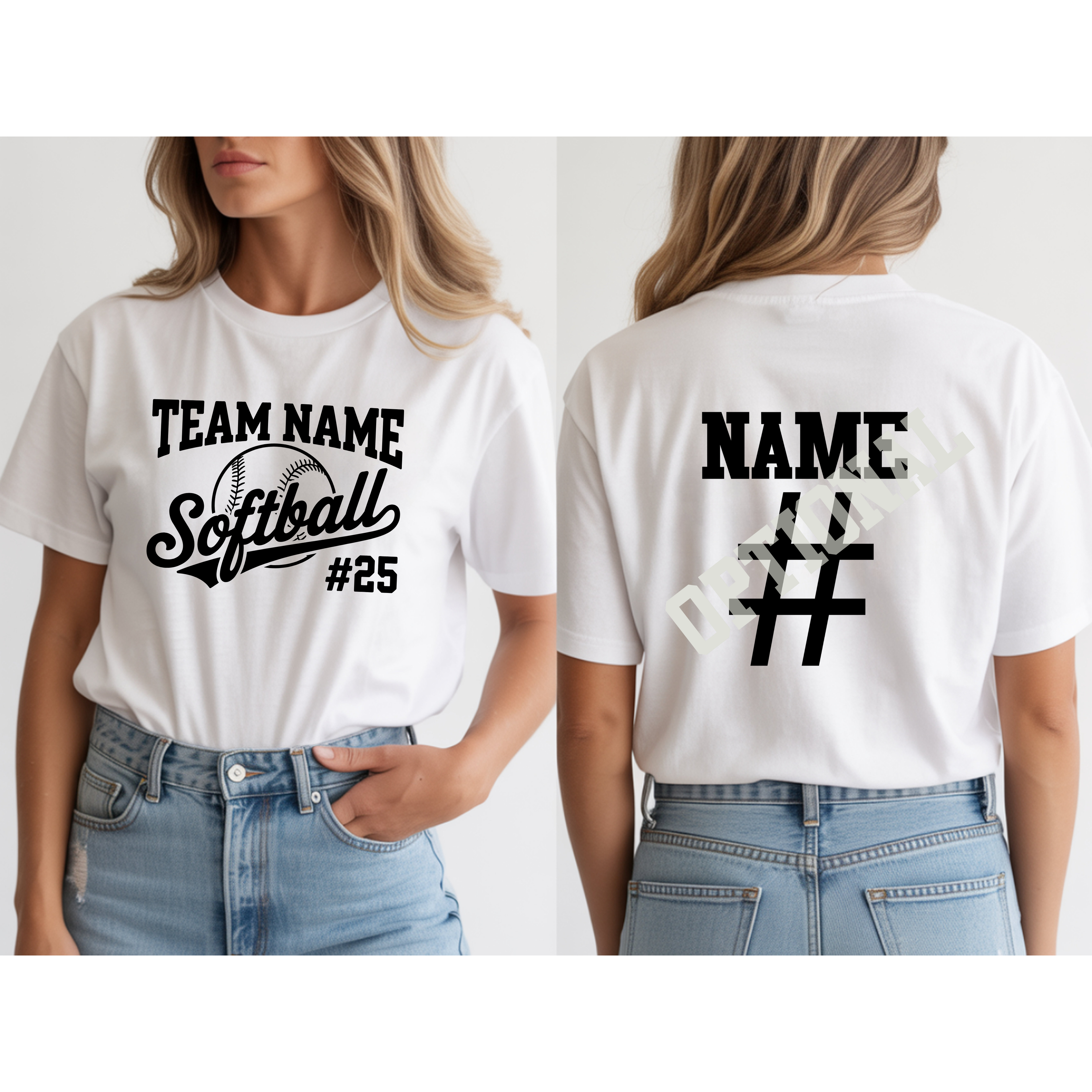 Team Name Softball Shirts