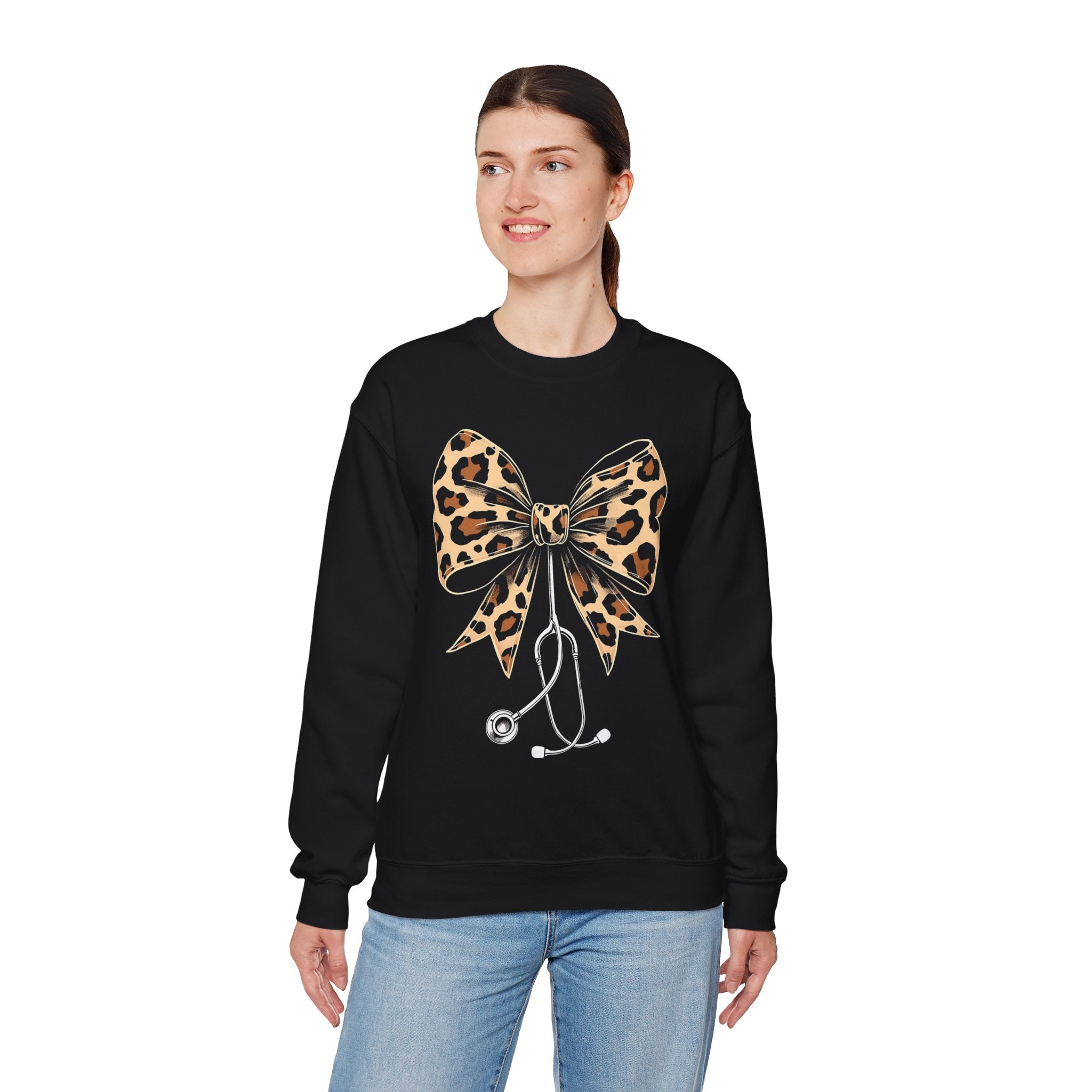 Nurse Cheetah Sweatshirt