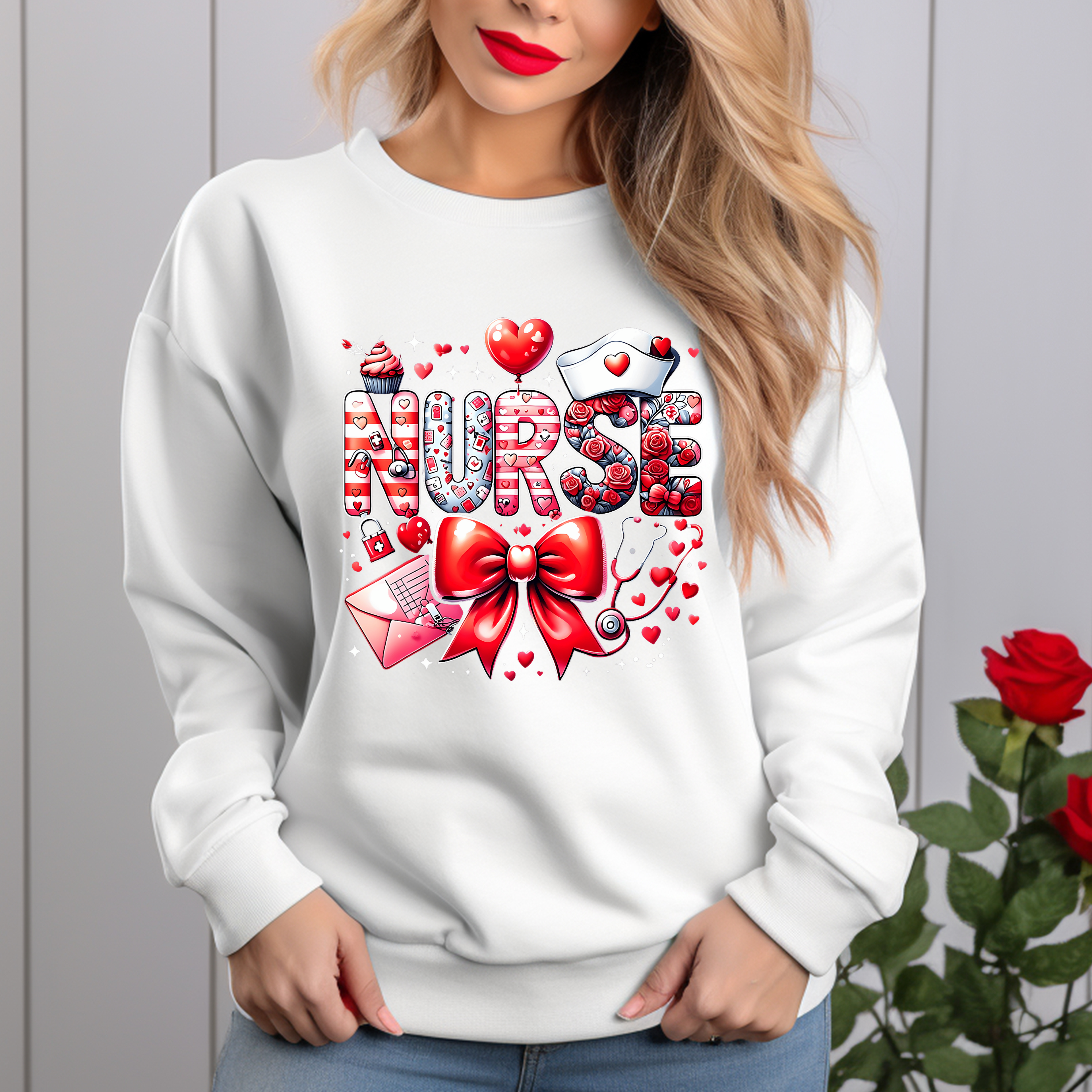 NURSE VALENTINE DTF TRANSFER