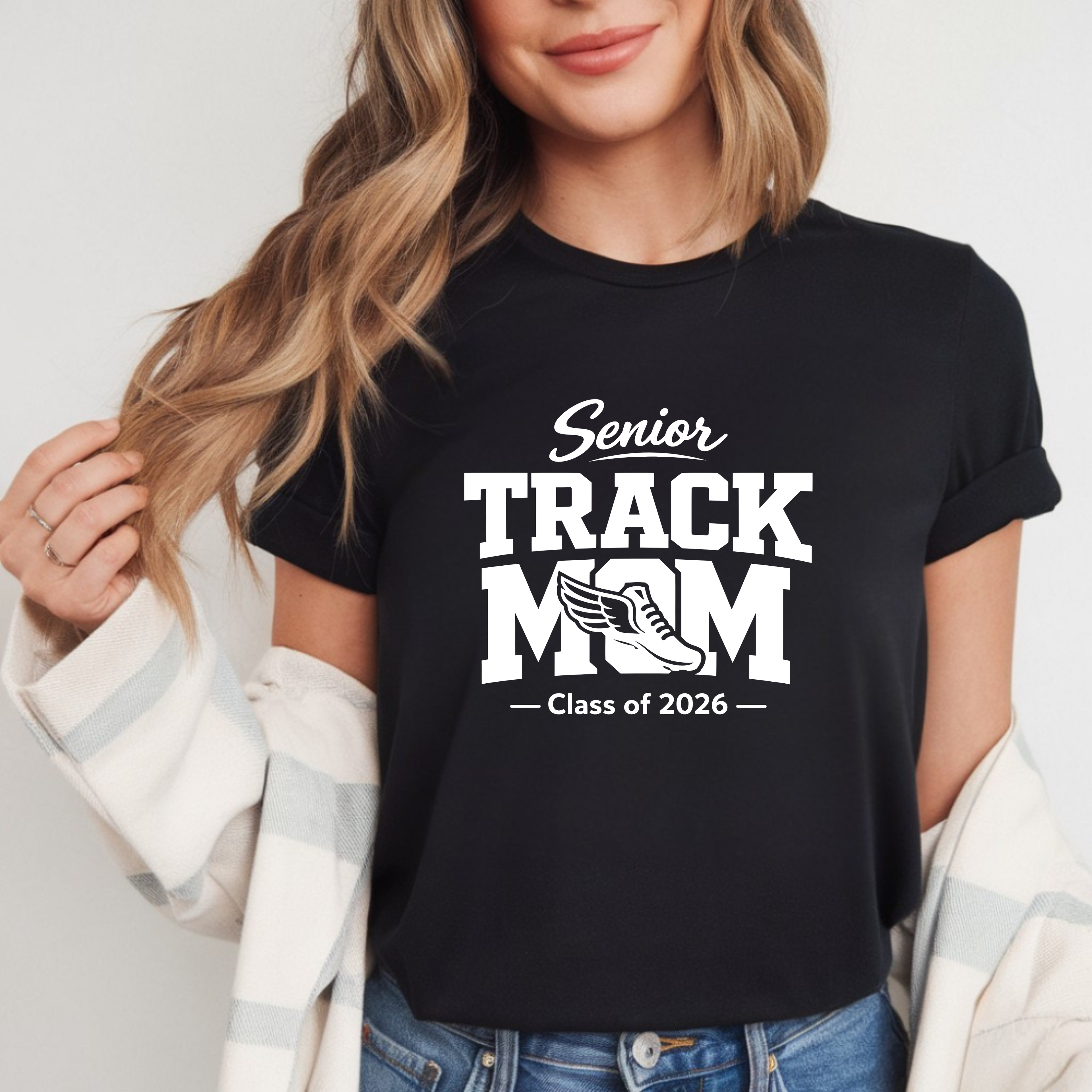 Senior Mom Track Shirt 2026