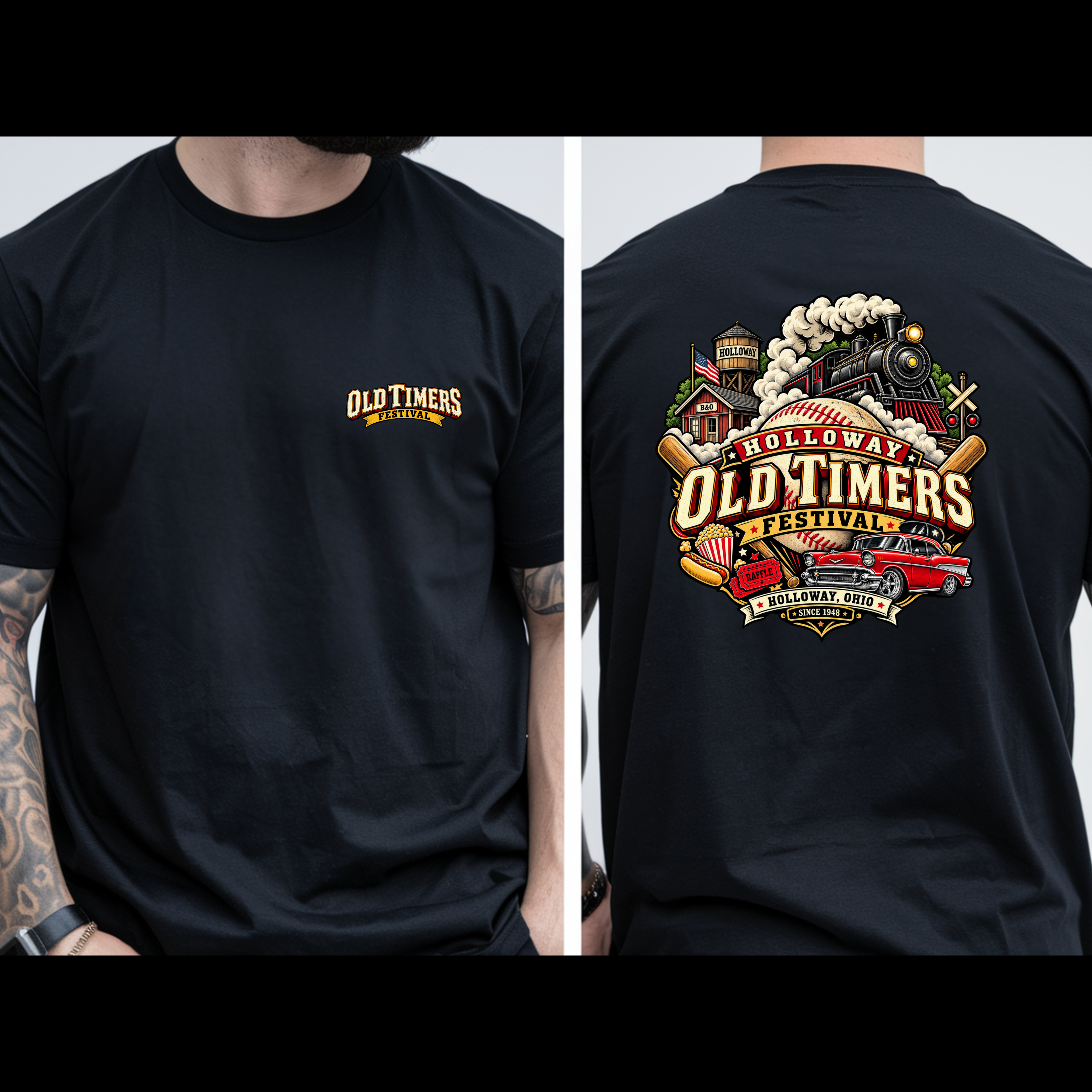 Old Timers Festival Shirt Full Image