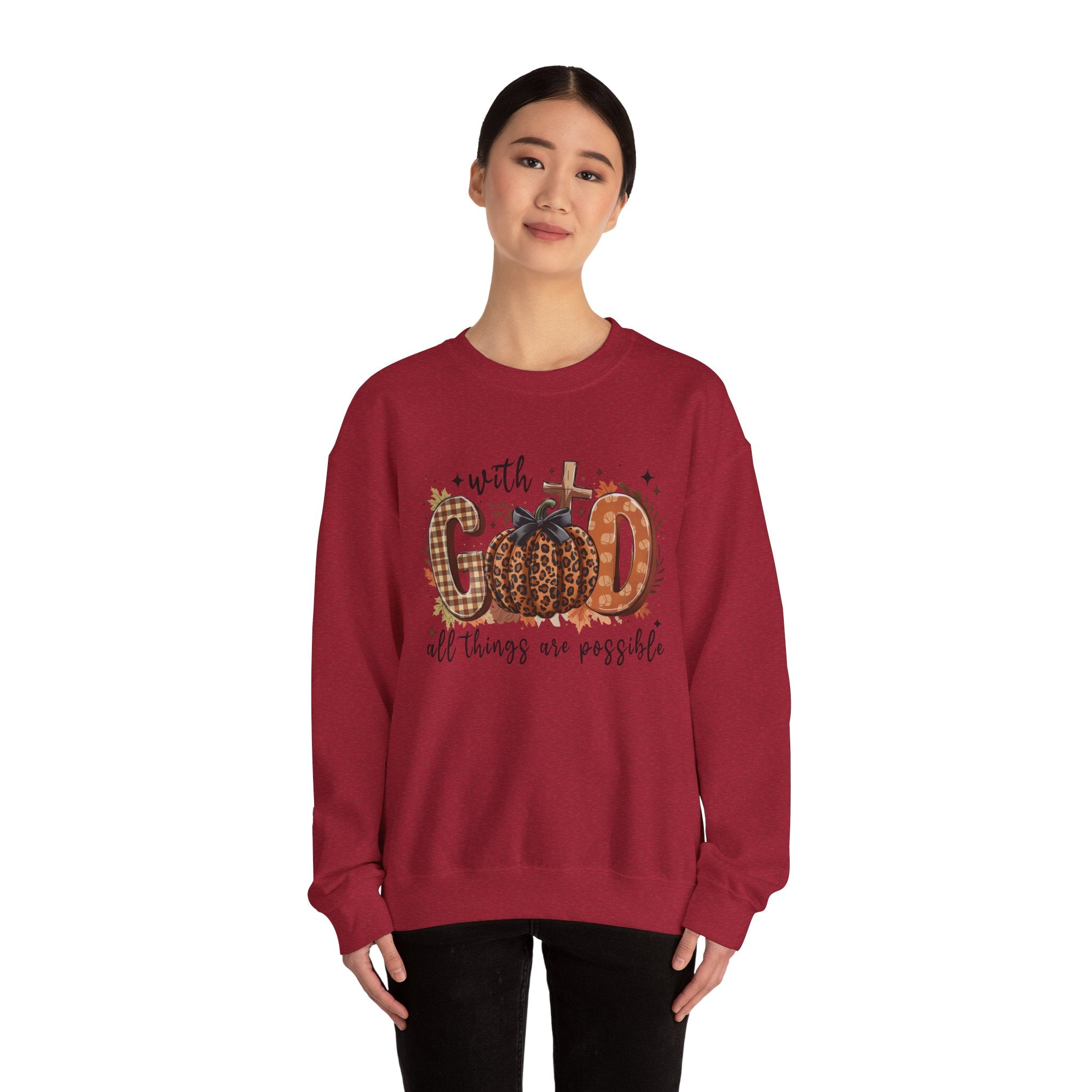 Religious Fall Crew Neck