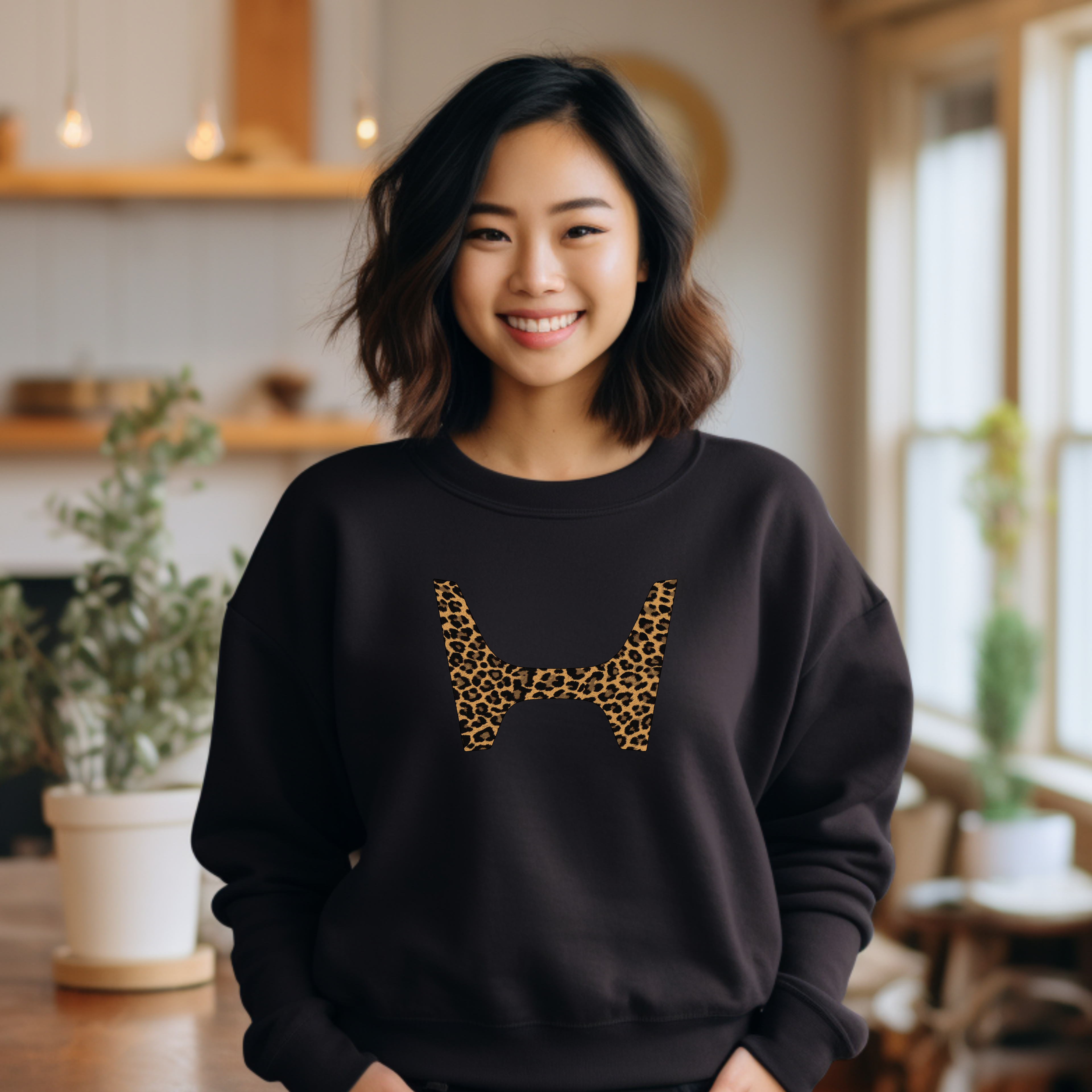 Cheetah Honda Logo Crewneck