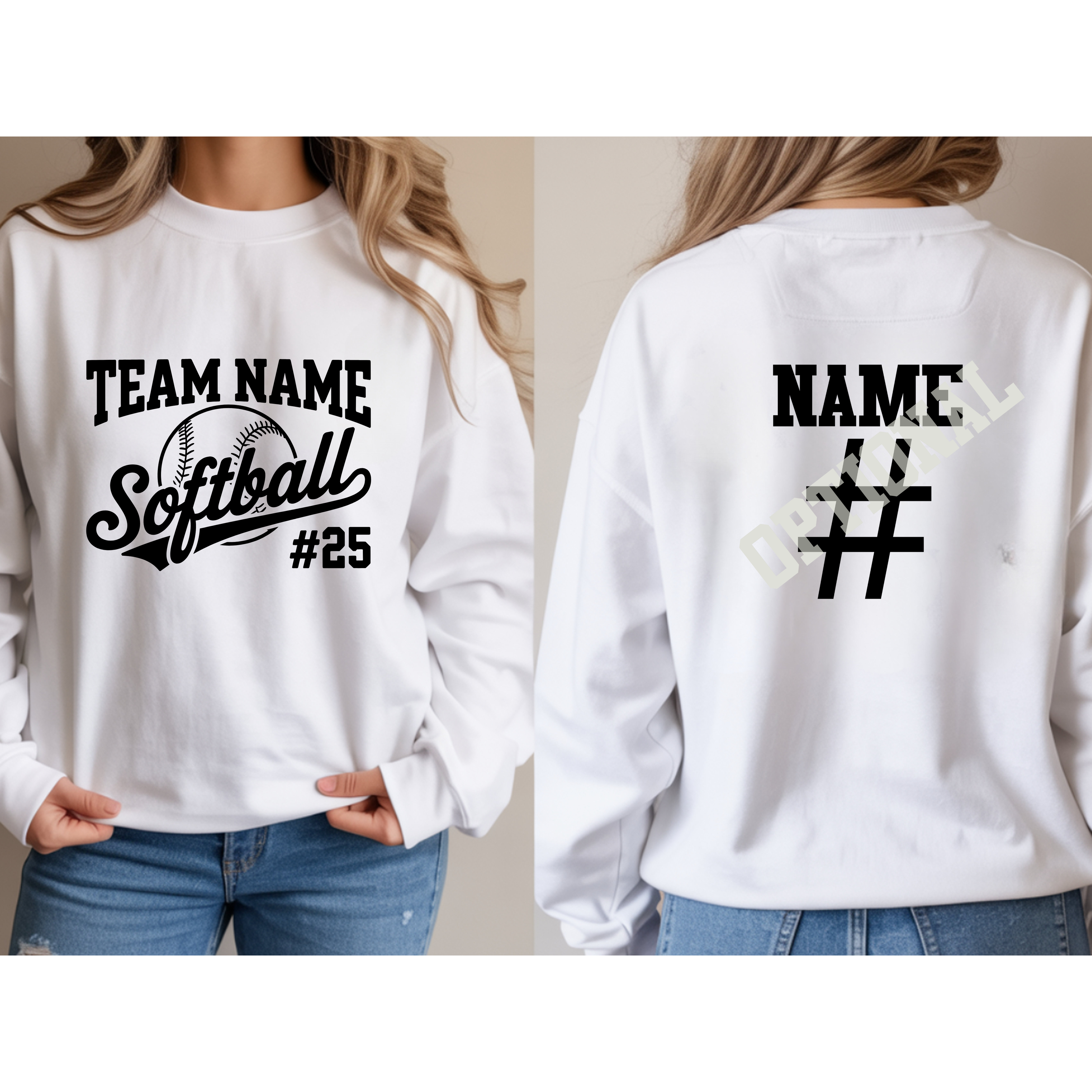 Team Name Softball Shirts
