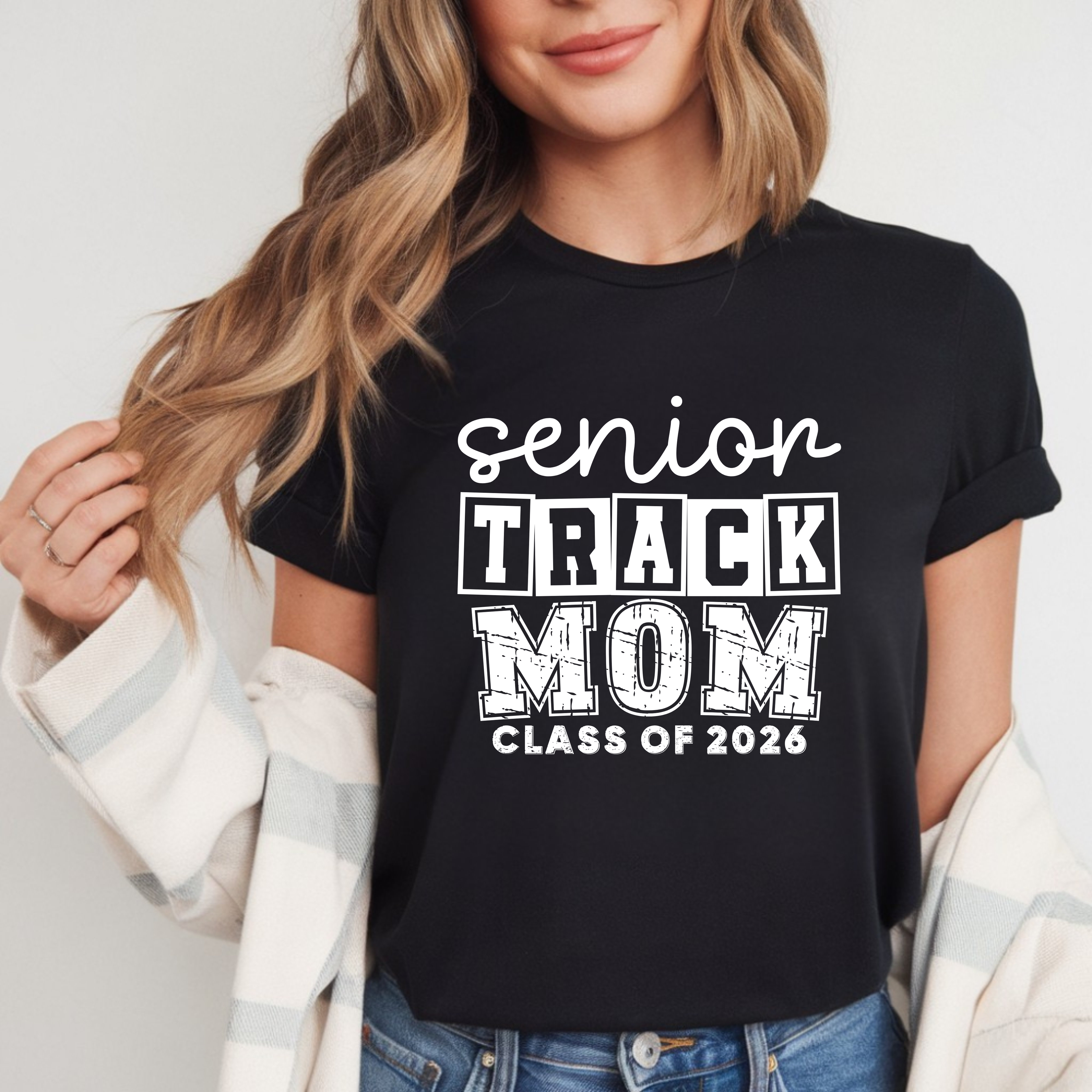 Senior Track Mom Class of 2026 Shirt