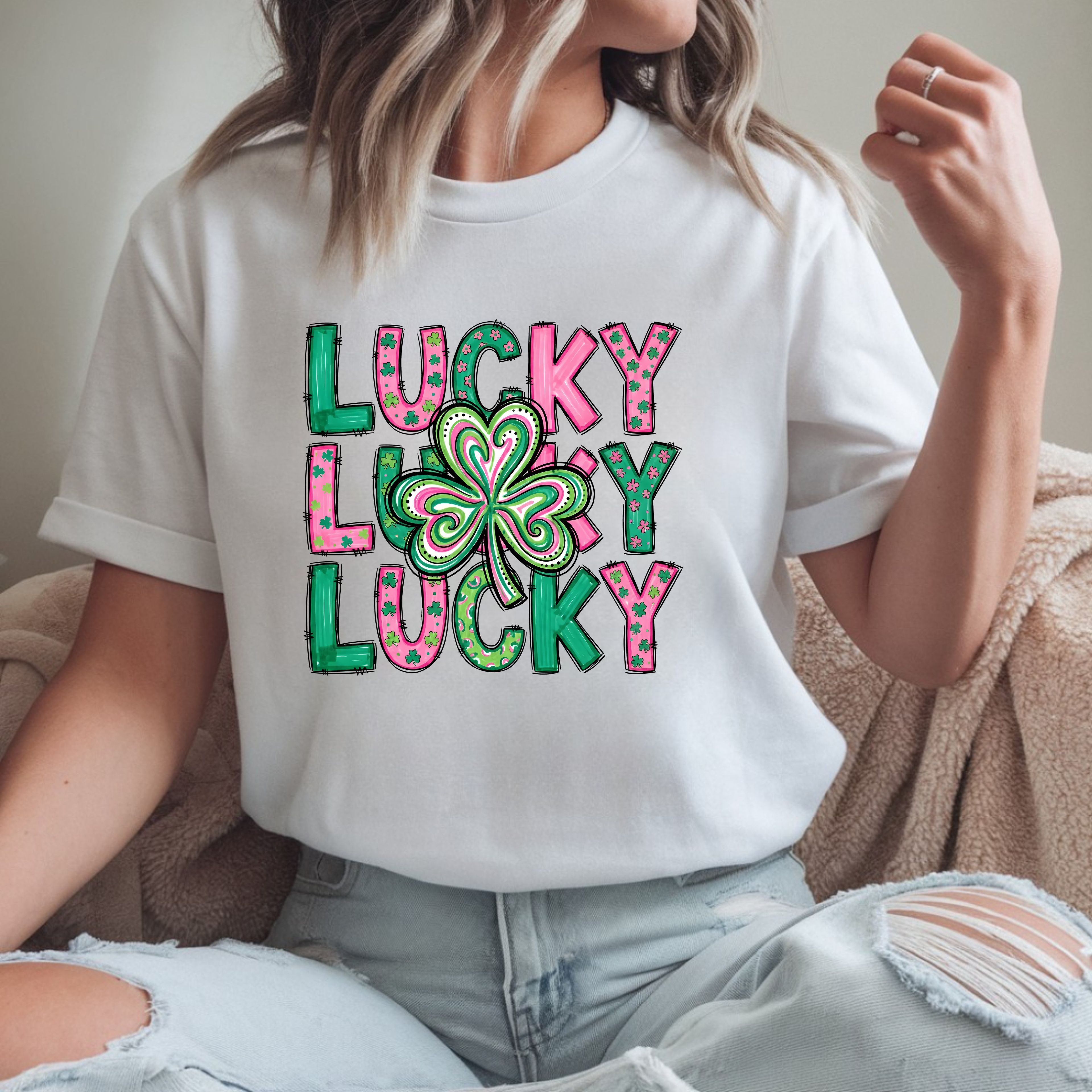 Lucky Lucky Lucky St Patty Shirts