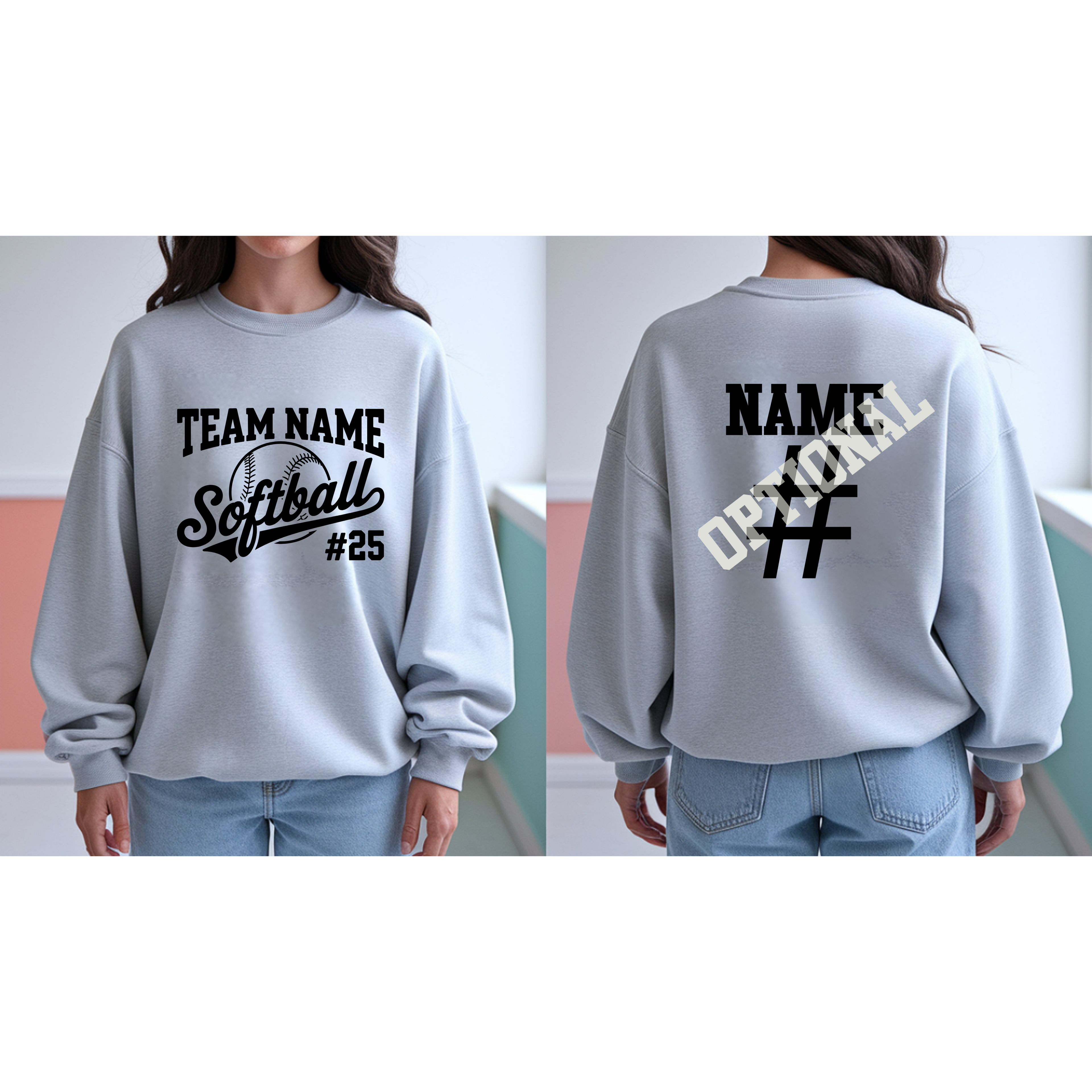 Team Name Softball Shirts