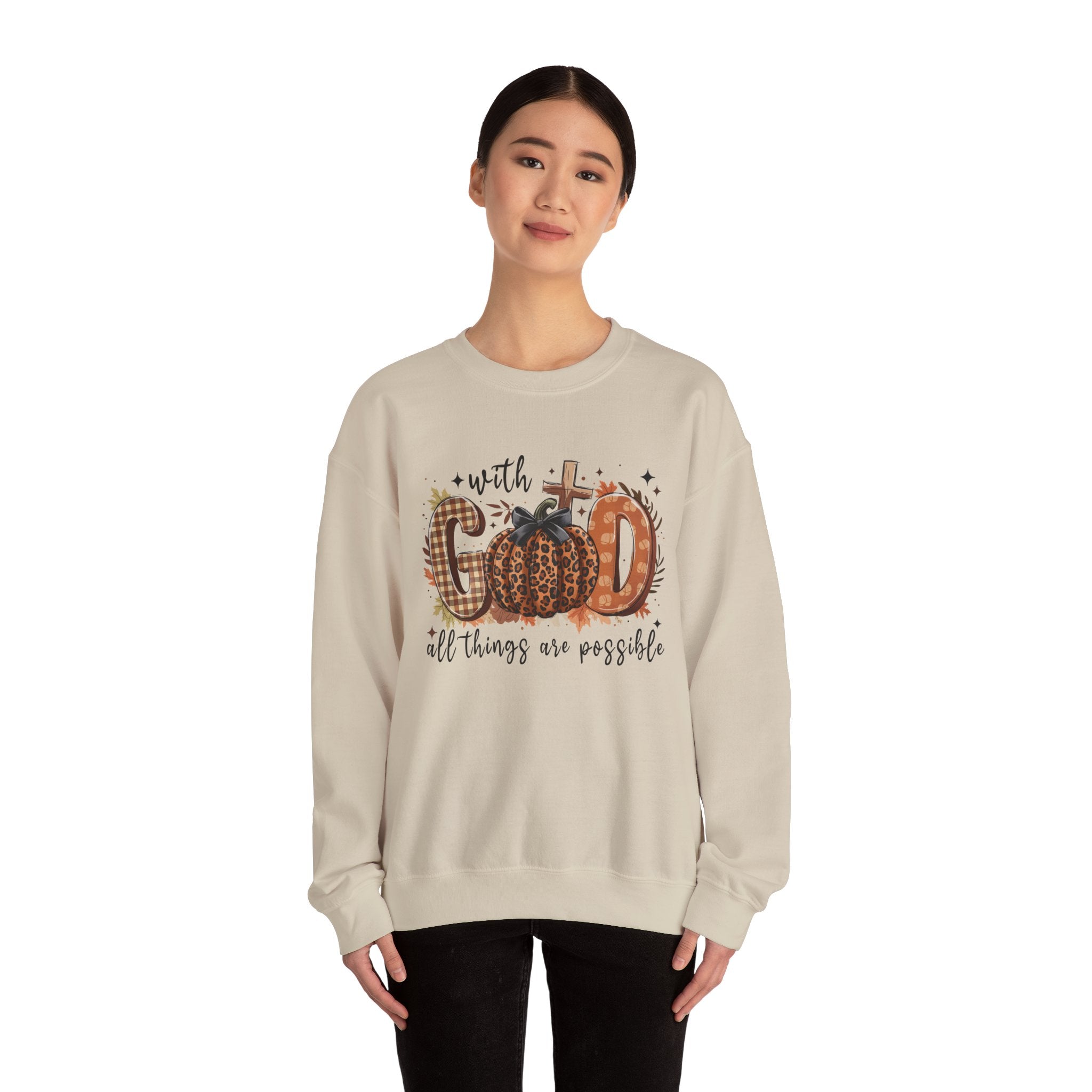 Religious Fall Crew Neck