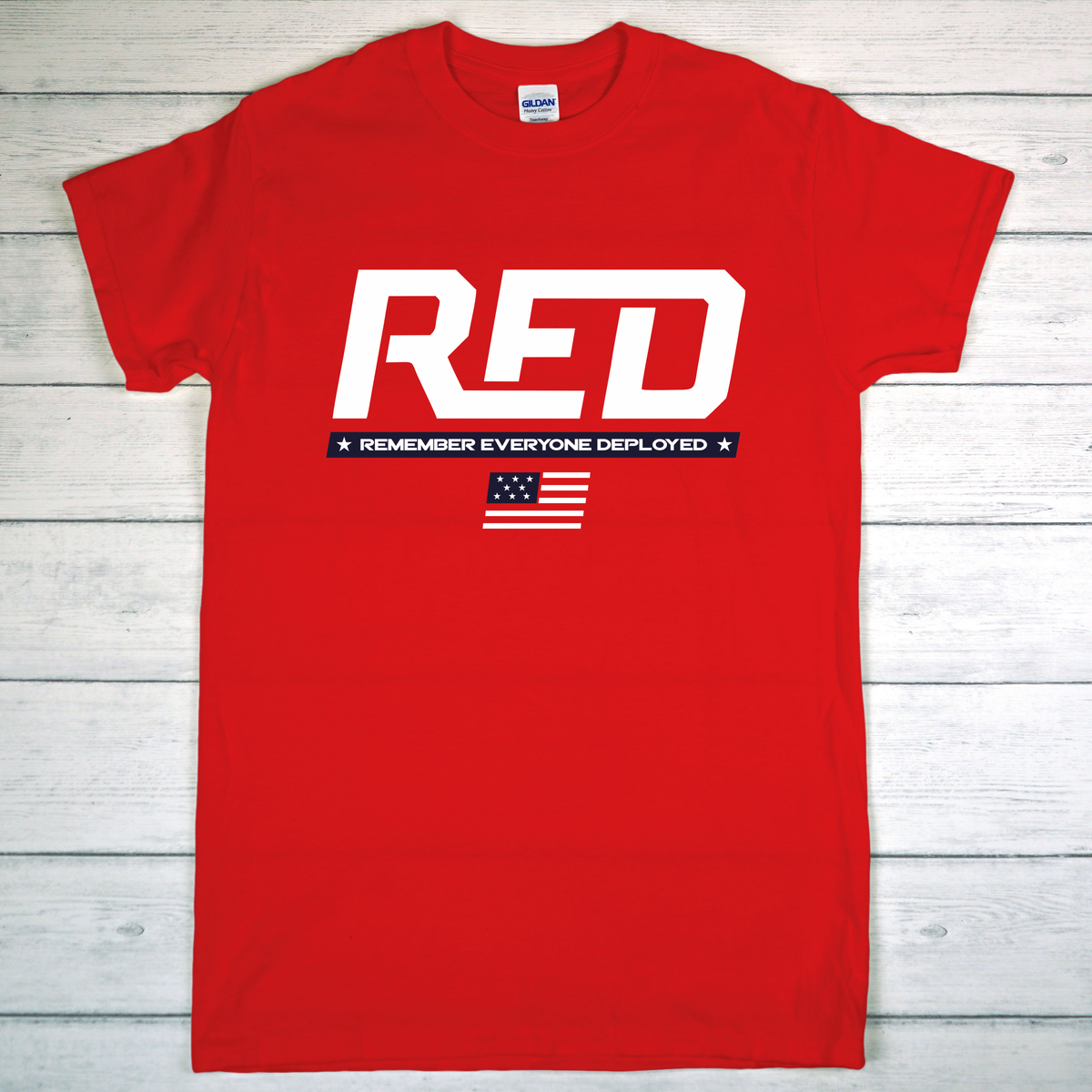 R.E.D. Small Flag shirt