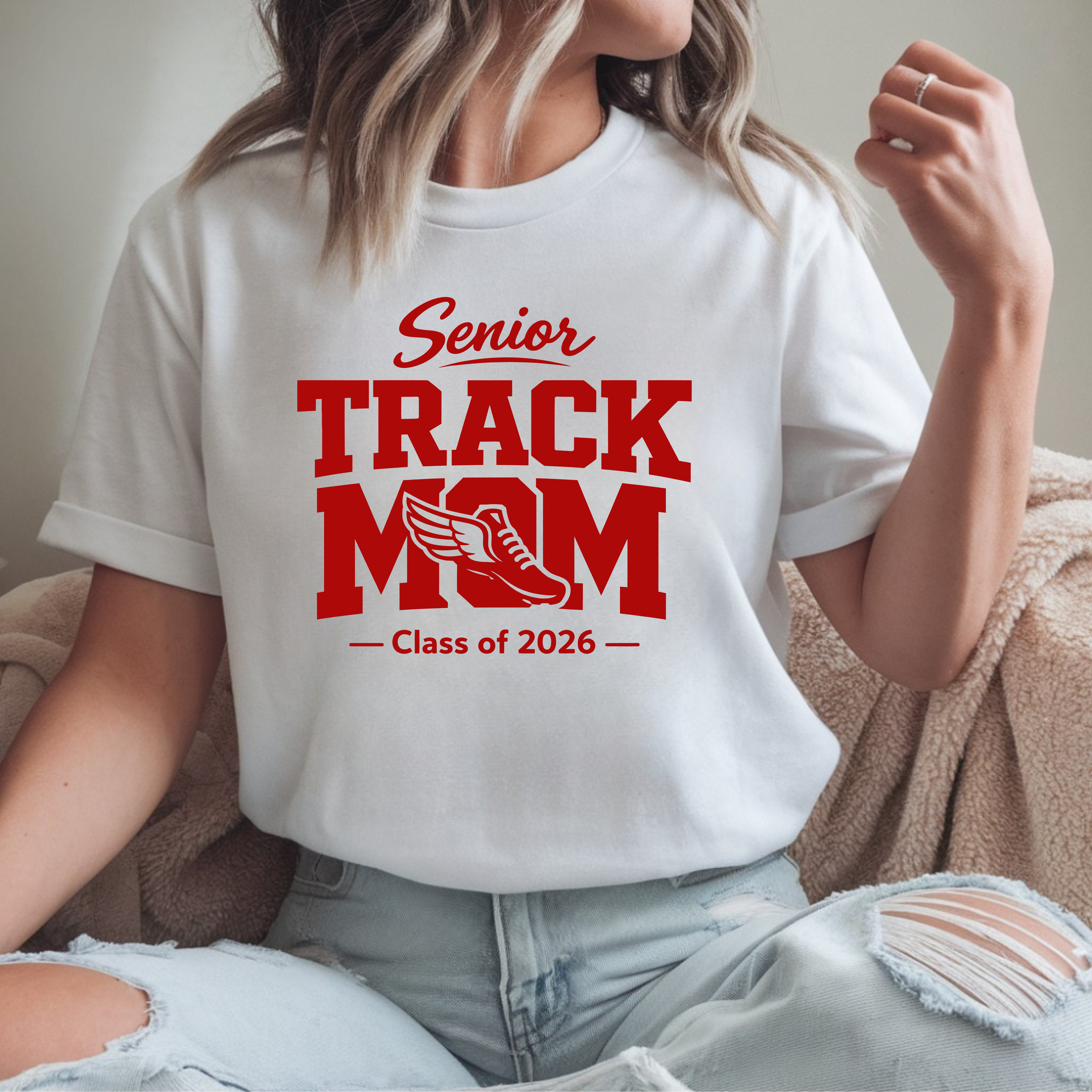 Senior Mom Track Shirt 2026