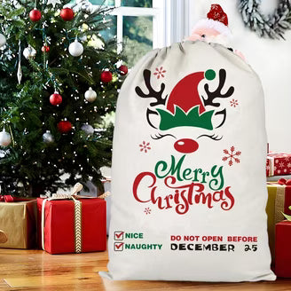 Personalized Burlap Santa Sacks!