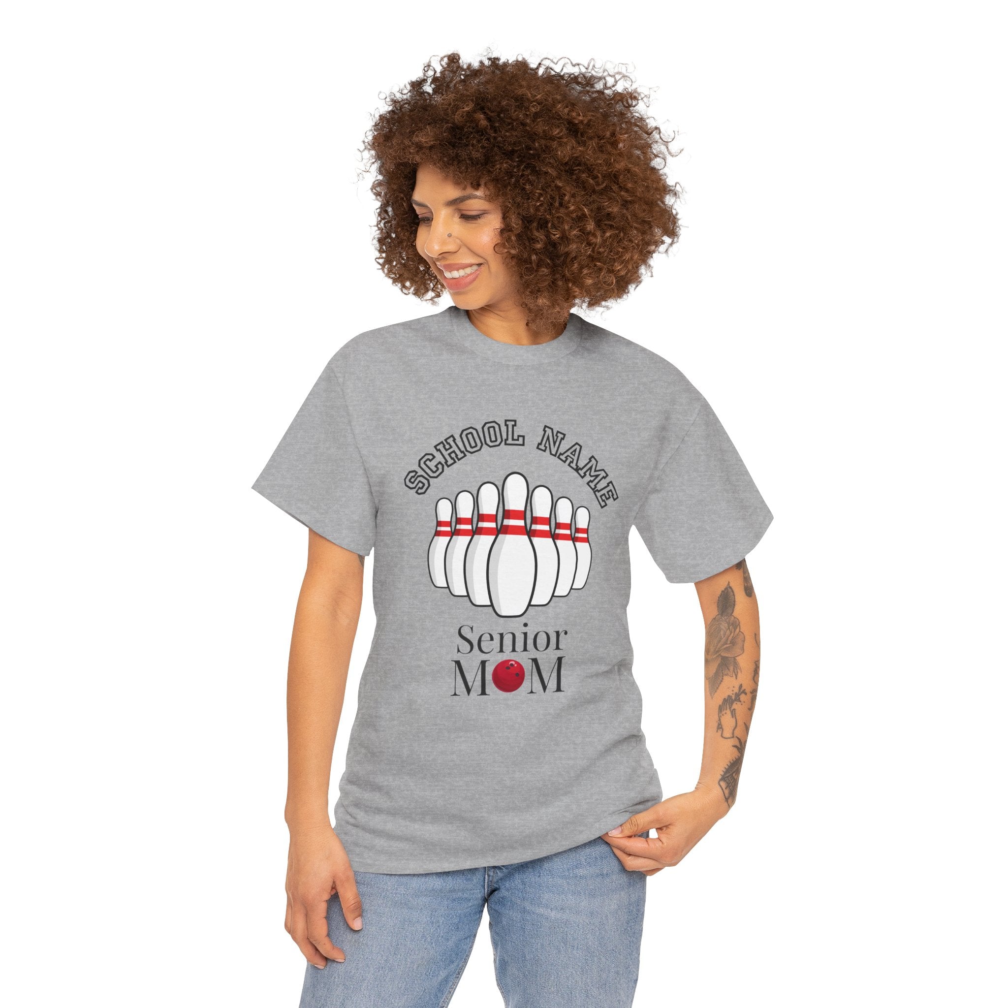 Bowling Senior Mom shirt