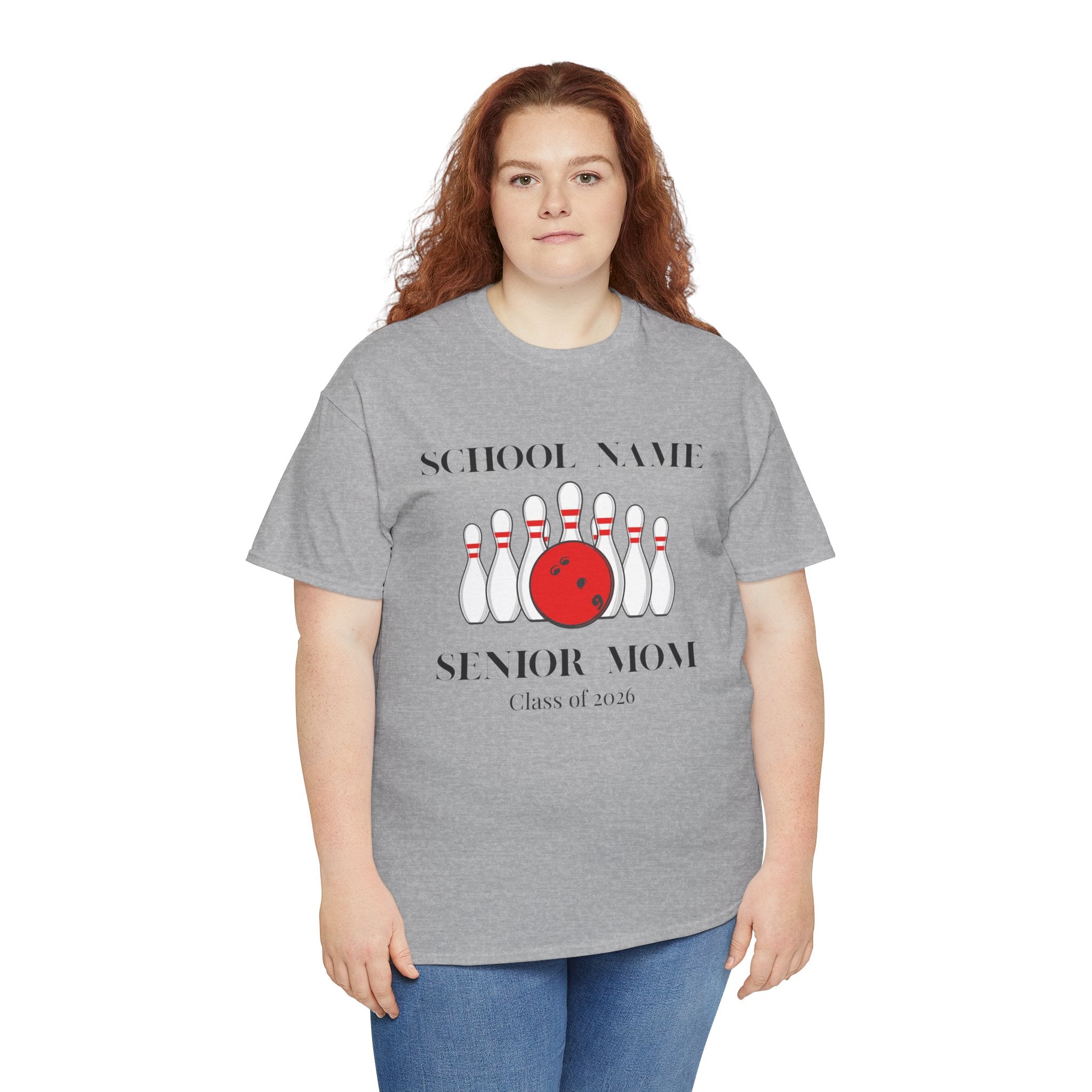 Bowling Senior Mom shirt