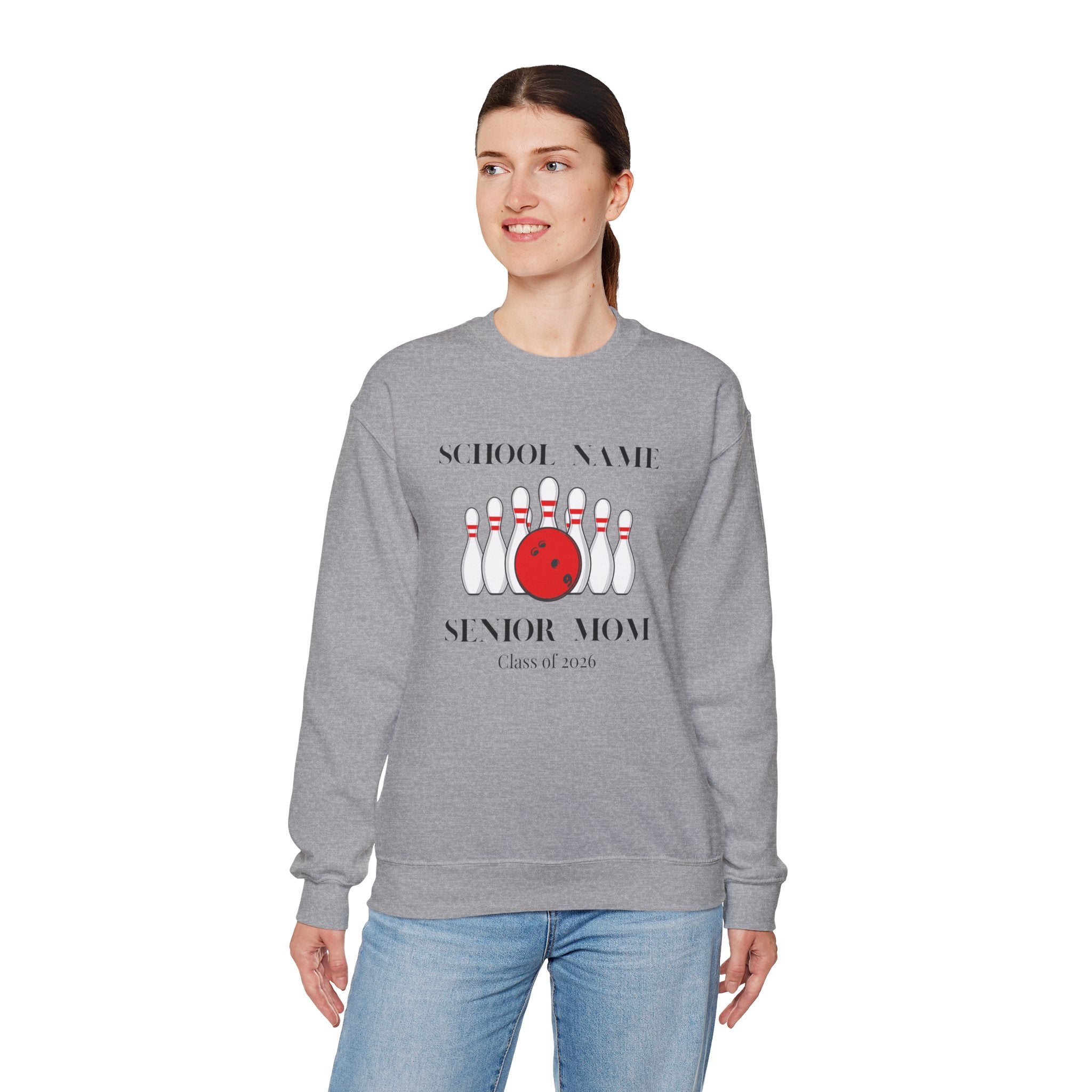 Bowling Senior Mom shirt